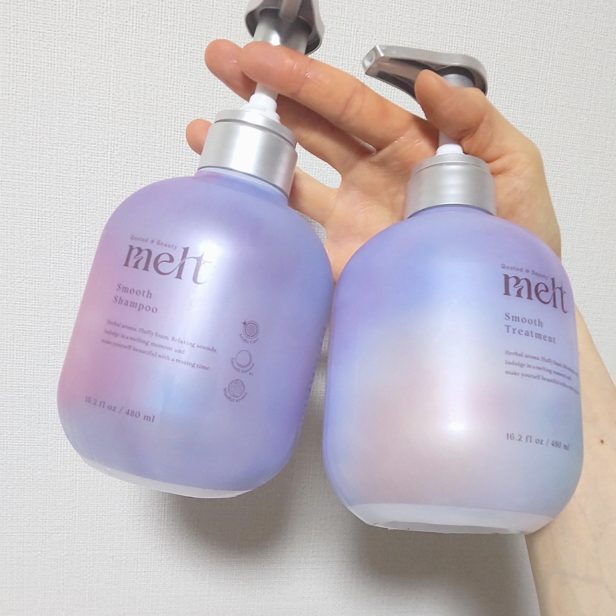 メルト スムースシャンプー/トリートメント/melt/市販シャンプーを使ったクチコミ（1枚目）