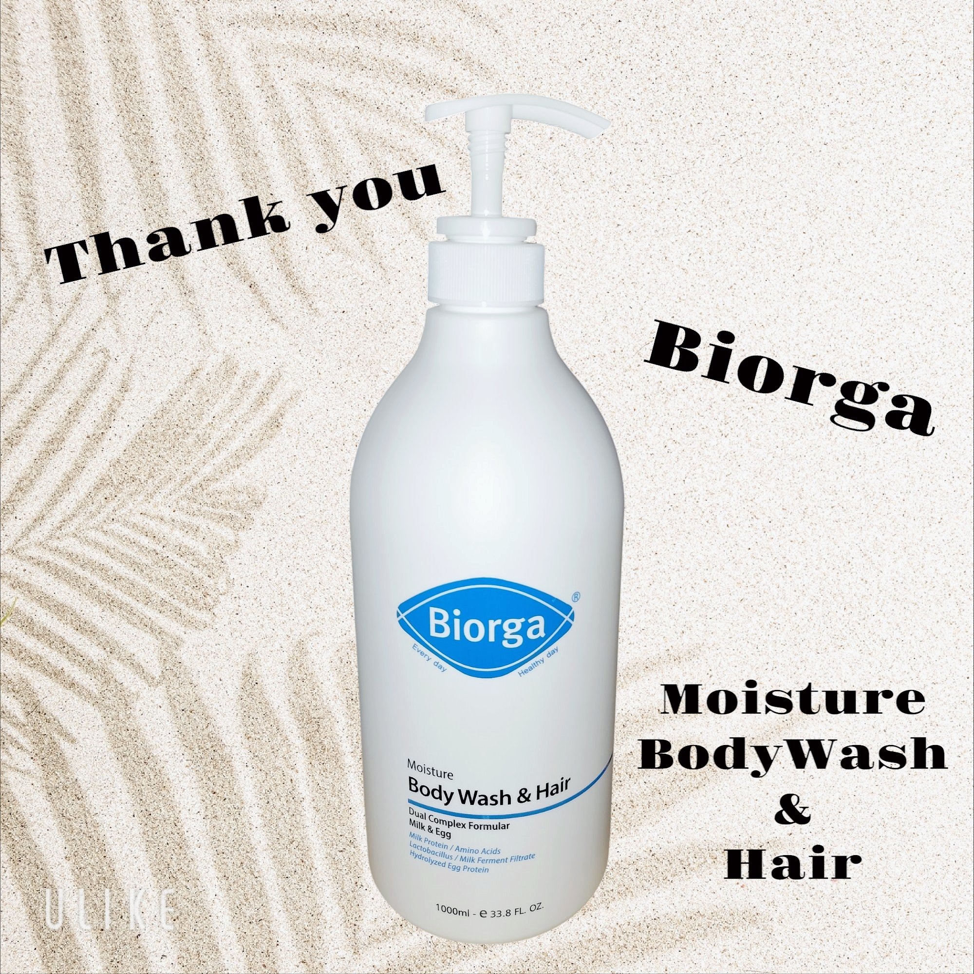 モイスチャーボディウォッシュ&ヘア/BIORGA/ボディソープを使ったクチコミ（1枚目）