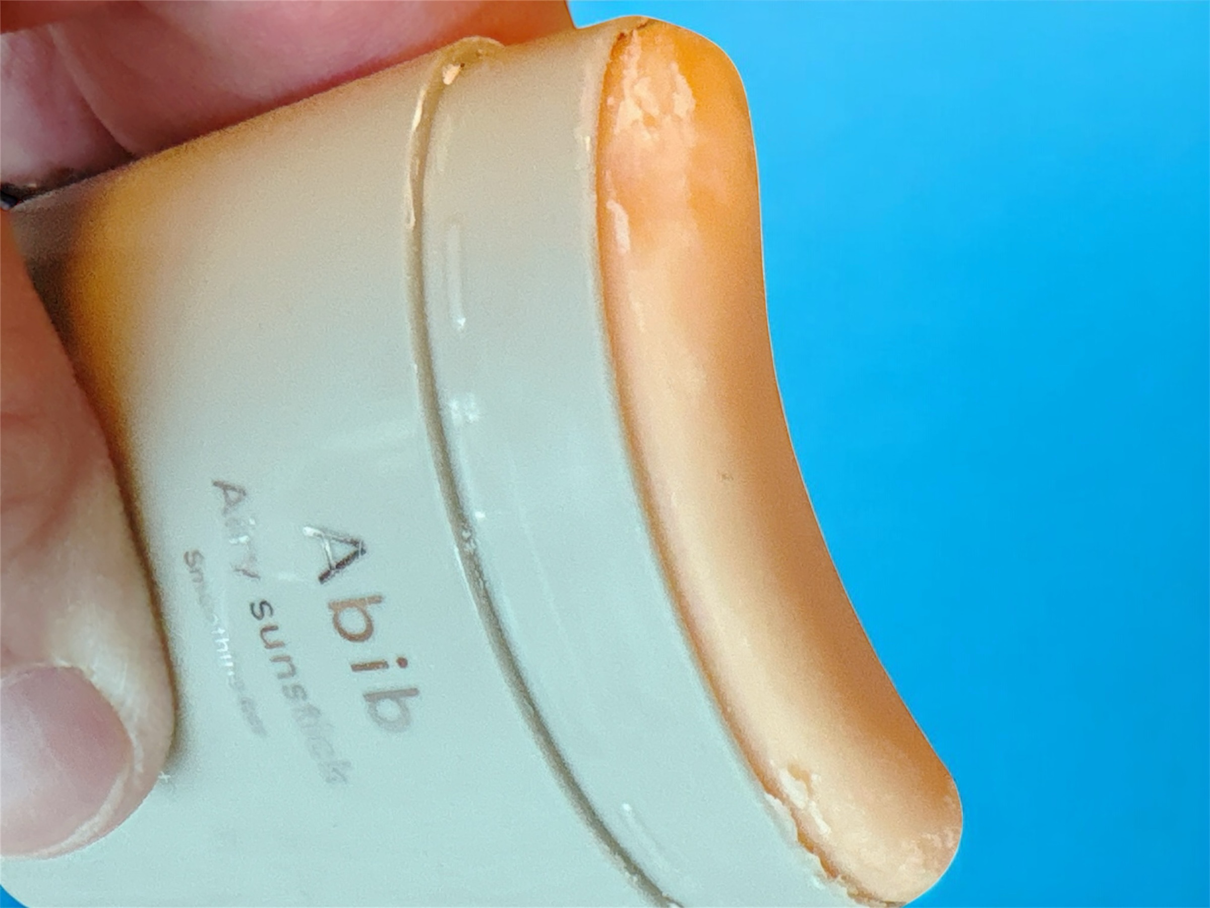 エアリーサンスティックスムージングバー/Abib /日焼け止めスティックを使ったクチコミ（3枚目）