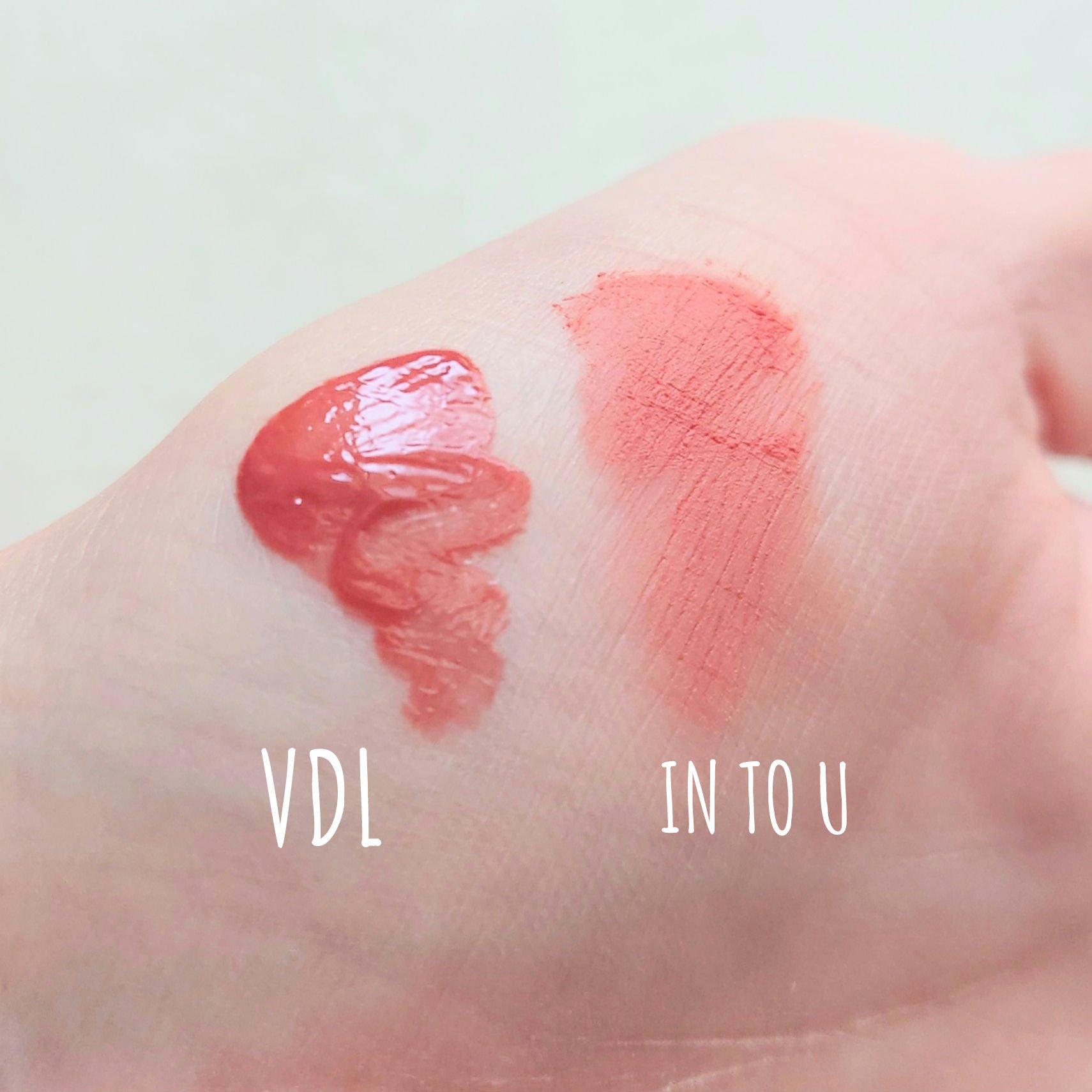 スーパーマットリップ＆チークマッド/INTO U/口紅を使ったクチコミ（2枚目）