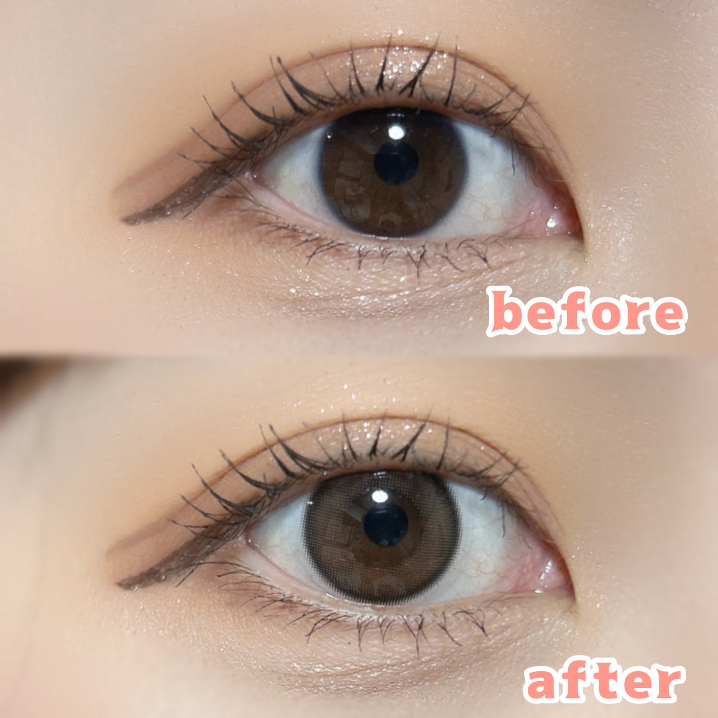 エルージュ 2weeks/éRouge/2週間(2WEEKS)カラコンを使ったクチコミ(4枚目)