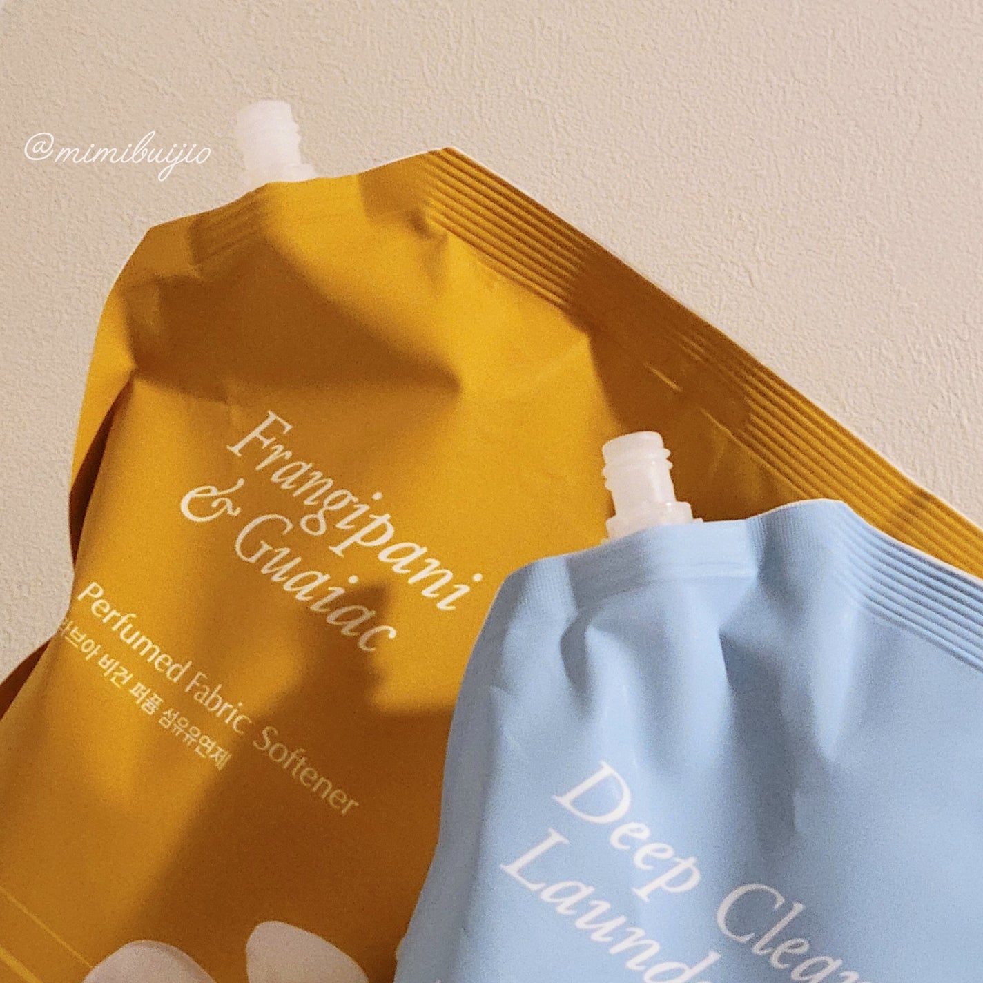 パフュームヴィーガン柔軟剤 プルメリア&ガイアック/LAVOIR/柔軟剤を使ったクチコミ(3枚目)