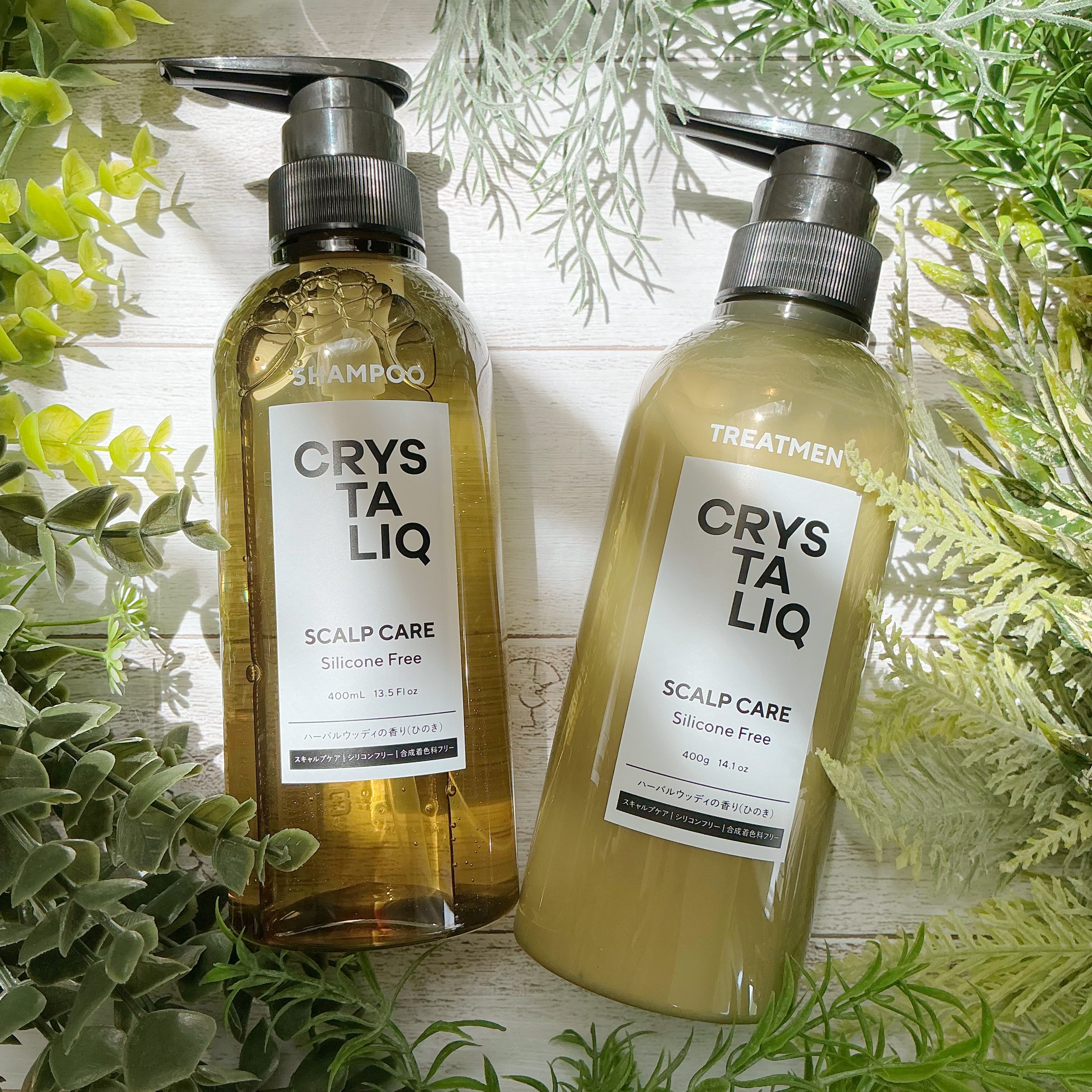 CRYSTALIQ スキャルプケア シャンプー/トリートメント/Crystaliq /市販シャンプーを使ったクチコミ（1枚目）