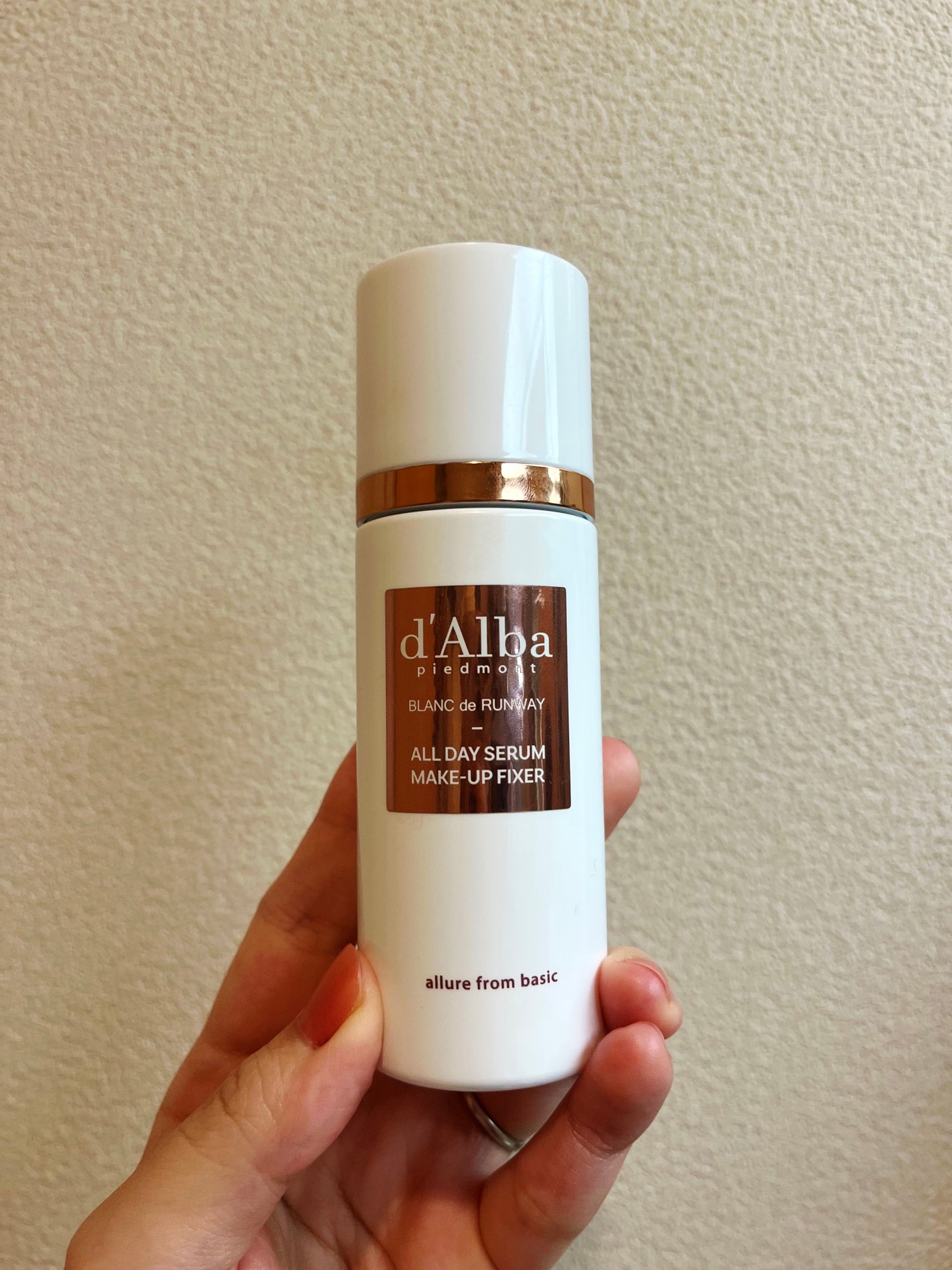 オールデイセラムメイクアップフィクサー/ダルバ/フィックスミストを使ったクチコミ(1枚目)