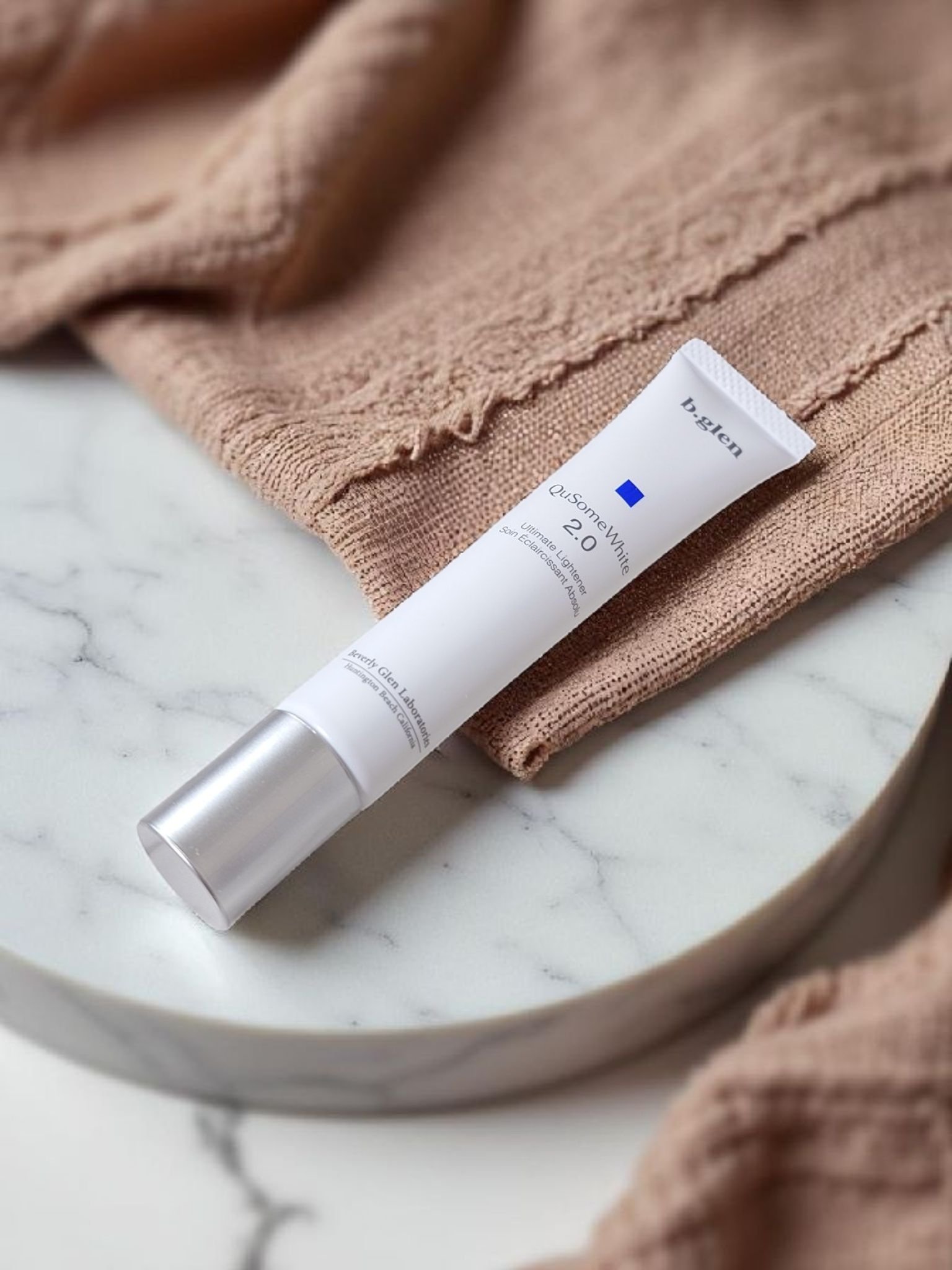 QuSomeホワイト2.0/b.glen/美容液を使ったクチコミ（1枚目）