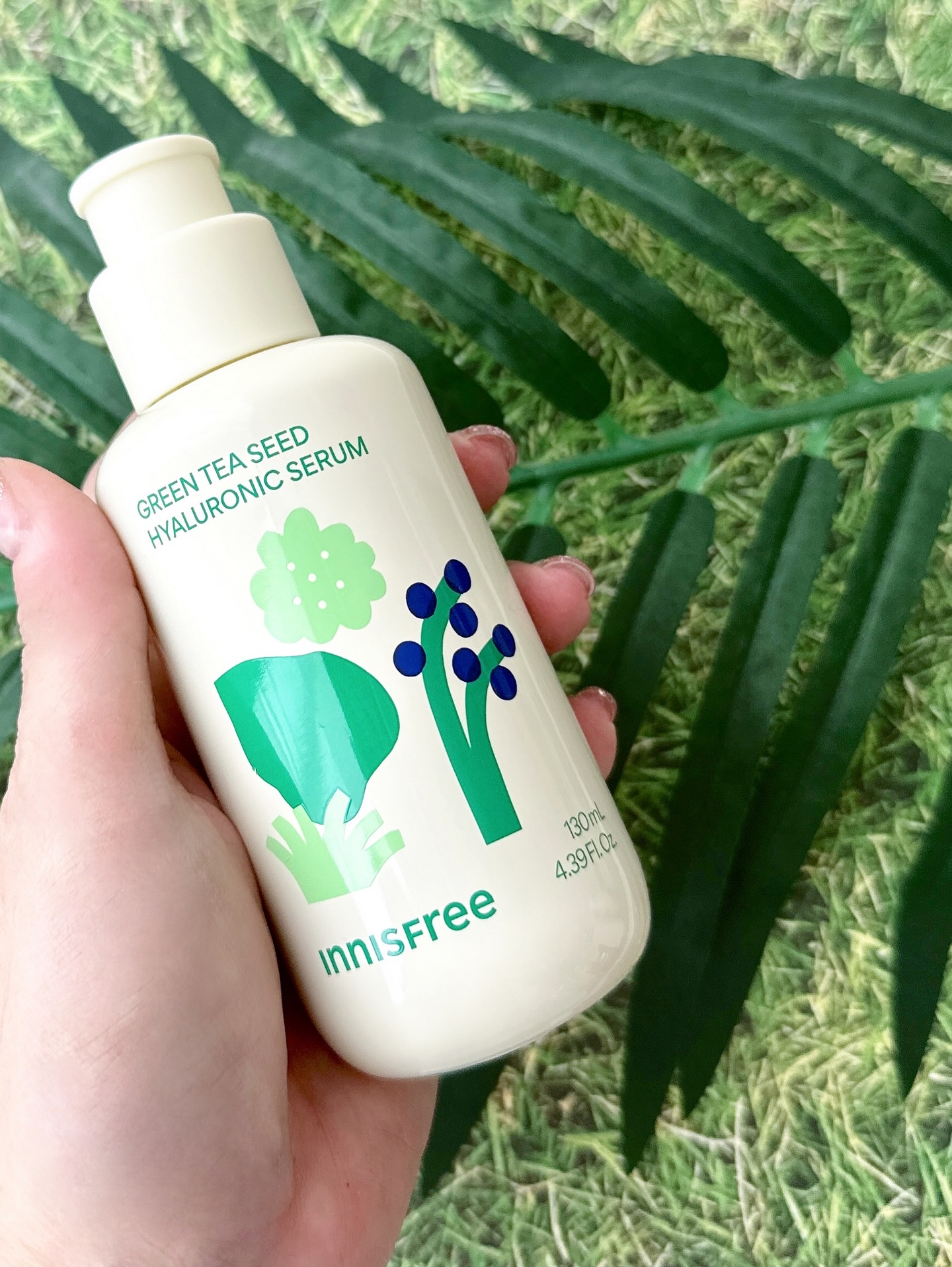 グリーンティーシード　ヒアルロン　クリーム/innisfree/フェイスクリームを使ったクチコミ（3枚目）