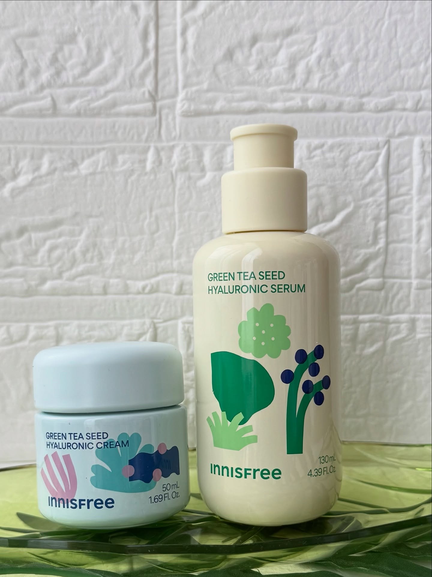 グリーンティーシード　ヒアルロン　クリーム/innisfree/フェイスクリームを使ったクチコミ（2枚目）