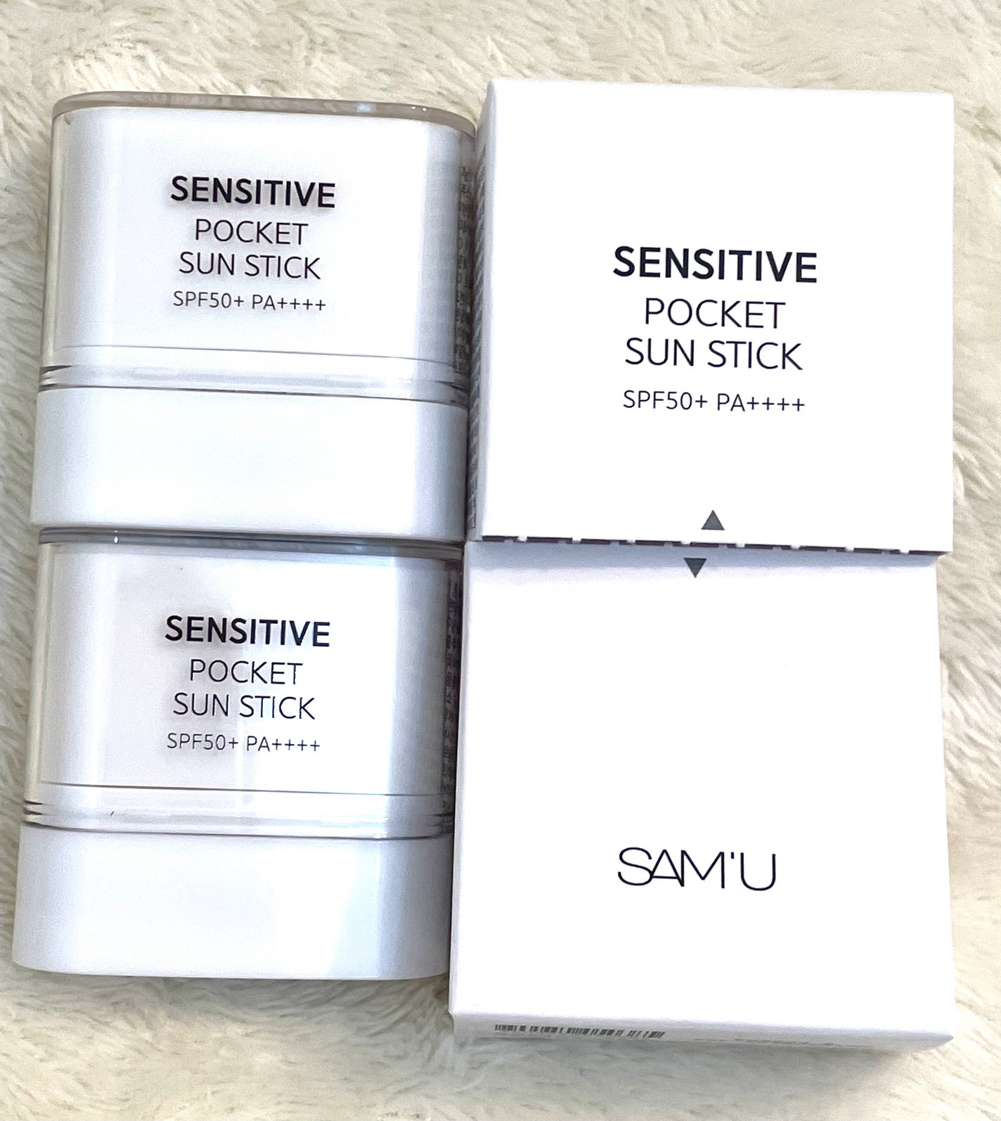 センシティブポケットサンスティック/SAM'U/日焼け止めスティックを使ったクチコミ(3枚目)
