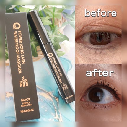 ウォータープルーフマスカラ/NUDIQUE/マスカラを使ったクチコミ(2枚目)