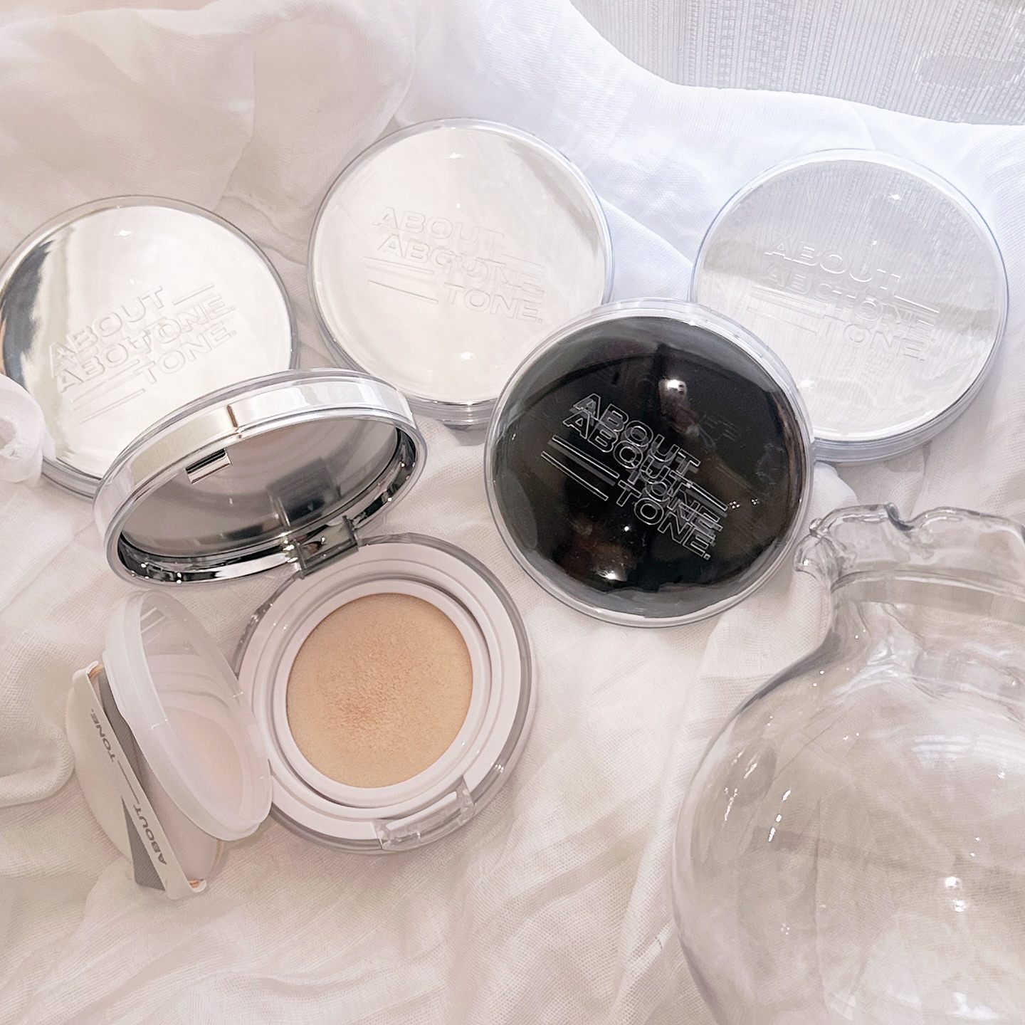 スキンレイヤーフィットクッション/ABOUT TONE/クッションファンデーションを使ったクチコミ（1枚目）