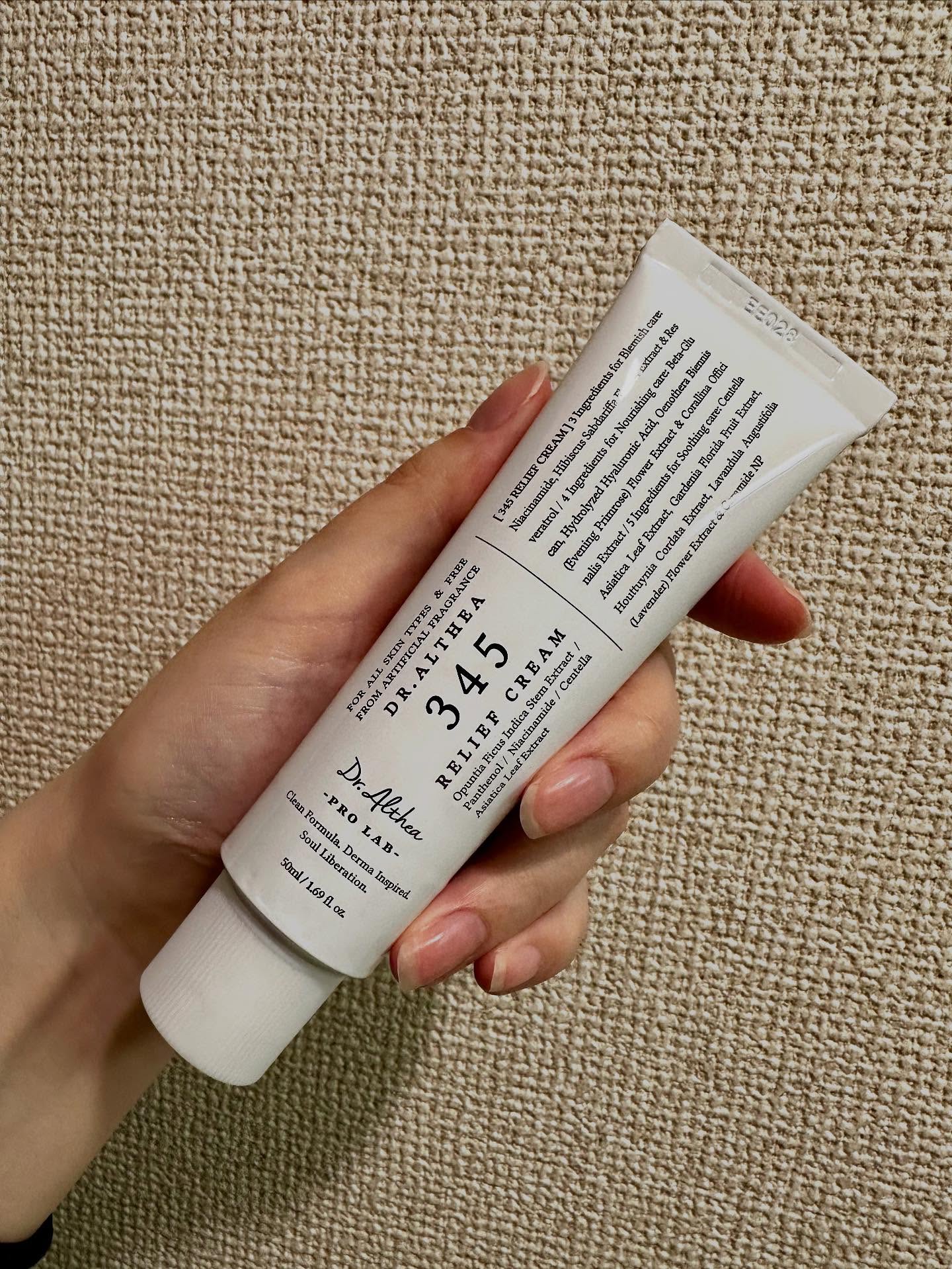 345リリーフクリーム/Dr.Althea/フェイスクリームを使ったクチコミ（2枚目）