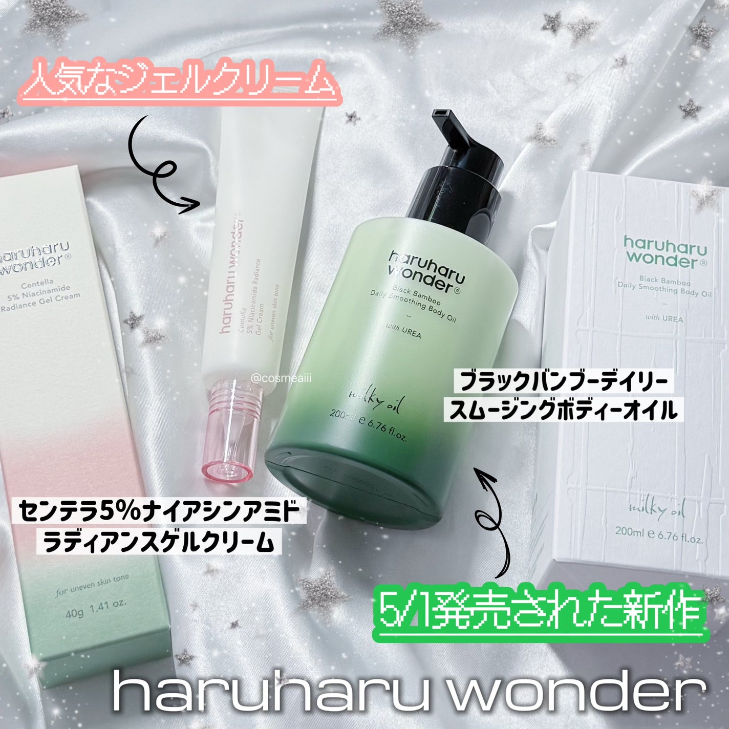 センテラ5%ナイアシンアミドラディアンスゲルクリーム/haruharu wonder/フェイスクリームを使ったクチコミ(1枚目)