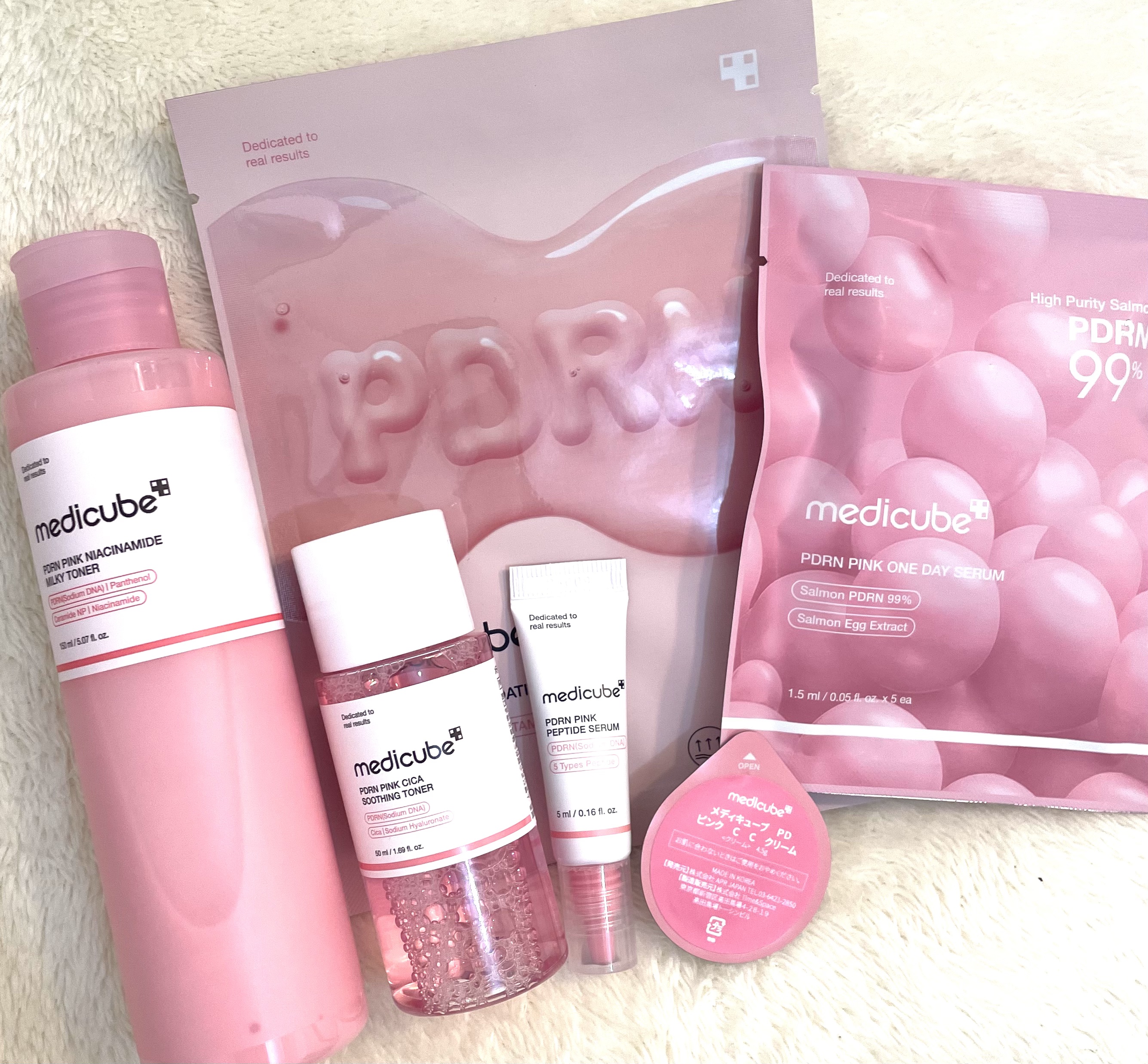PDRNピンクビタコーティングマスク/MEDICUBE/シートマスク・パックを使ったクチコミ（2枚目）