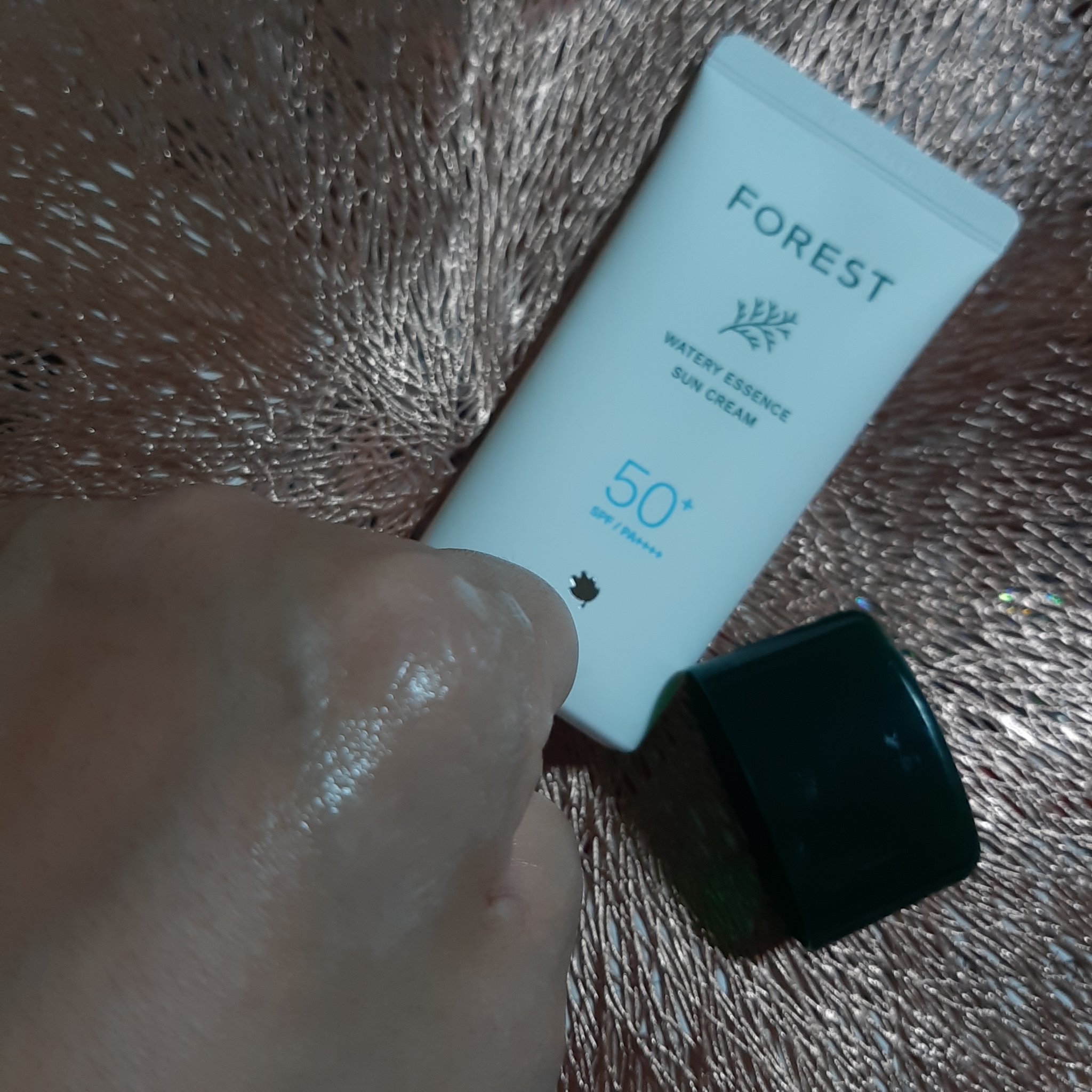 フォレスト エッセンスサンクリーム/FoRest by Greenfinger/日焼け止めローションを使ったクチコミ（3枚目）