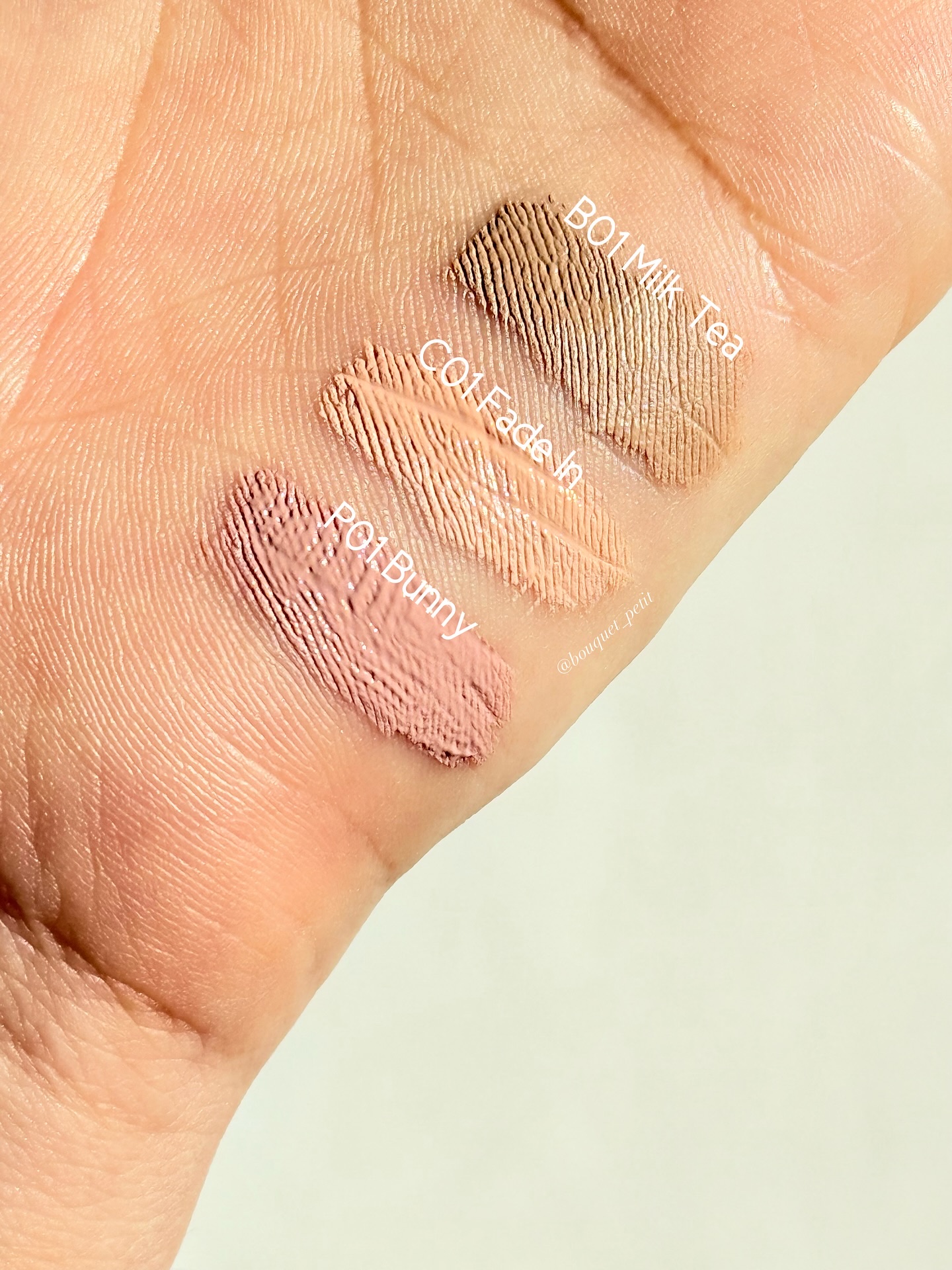 インスパイアスキニーブロウカラ/mude./眉マスカラを使ったクチコミ（3枚目）