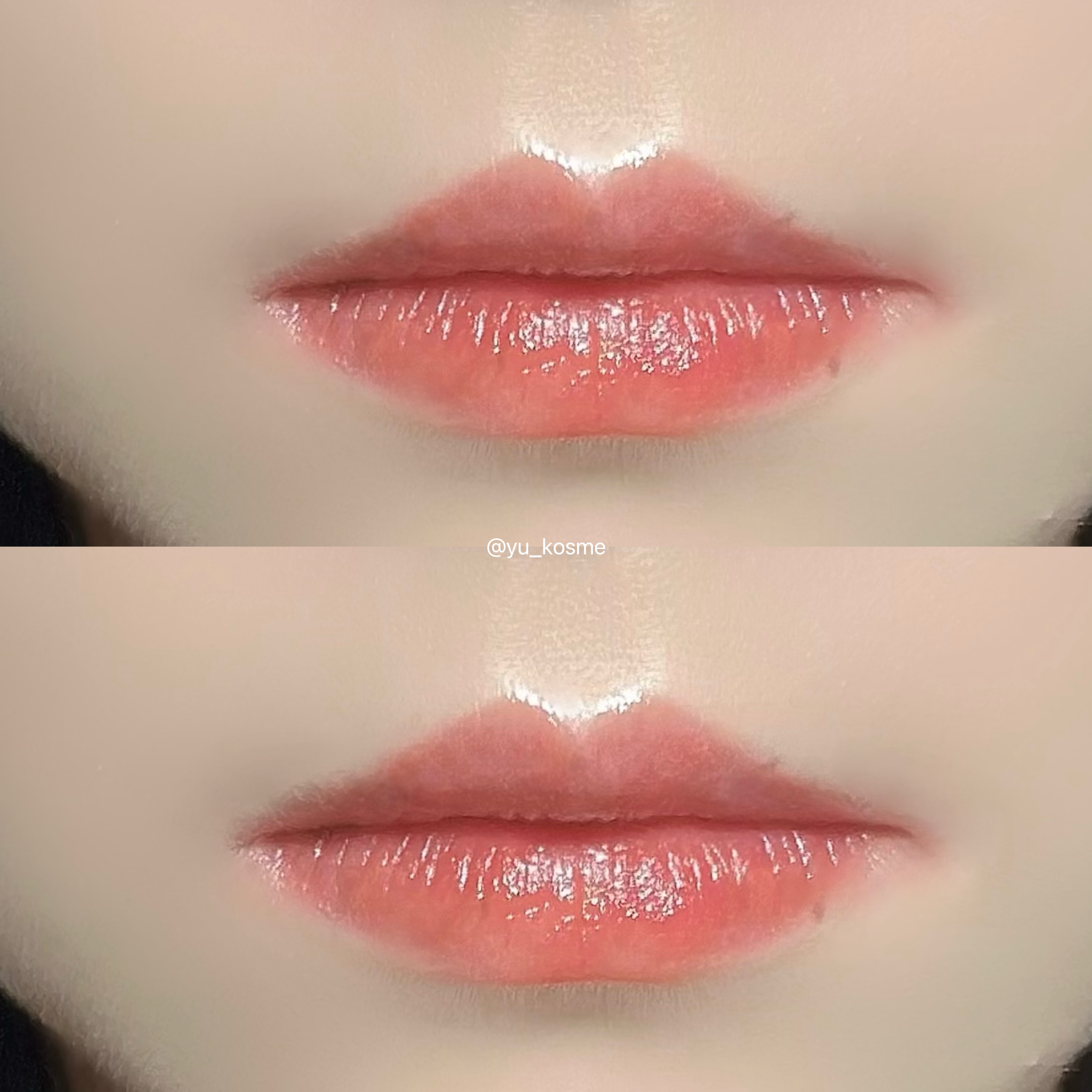 キヌケアグローアップ BG936 モモシャーベット/shu uemura/口紅を使ったクチコミ（3枚目）