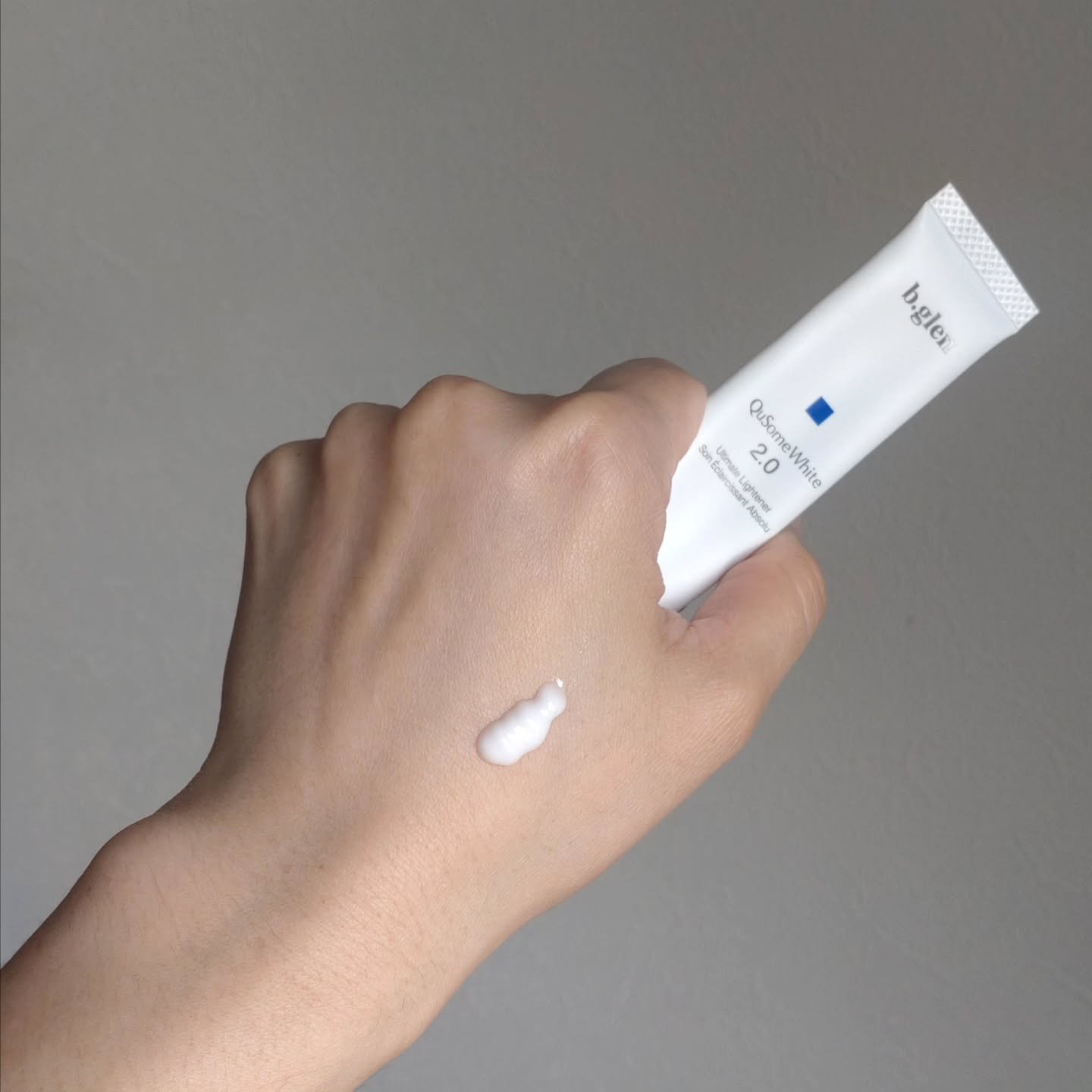 QuSomeホワイト2.0/b.glen/美容液を使ったクチコミ（3枚目）