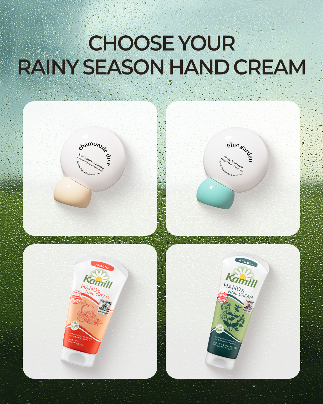 ハンド＆ネイルクリーム ハーバル 3OML ミニ/カミール/ハンドクリームを使ったクチコミ（1枚目）