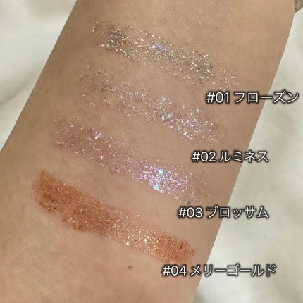 ダイヤモンドシリーズ 星空リキッドアイシャドウ/ZEESEA/リキッドアイシャドウを使ったクチコミ(5枚目)