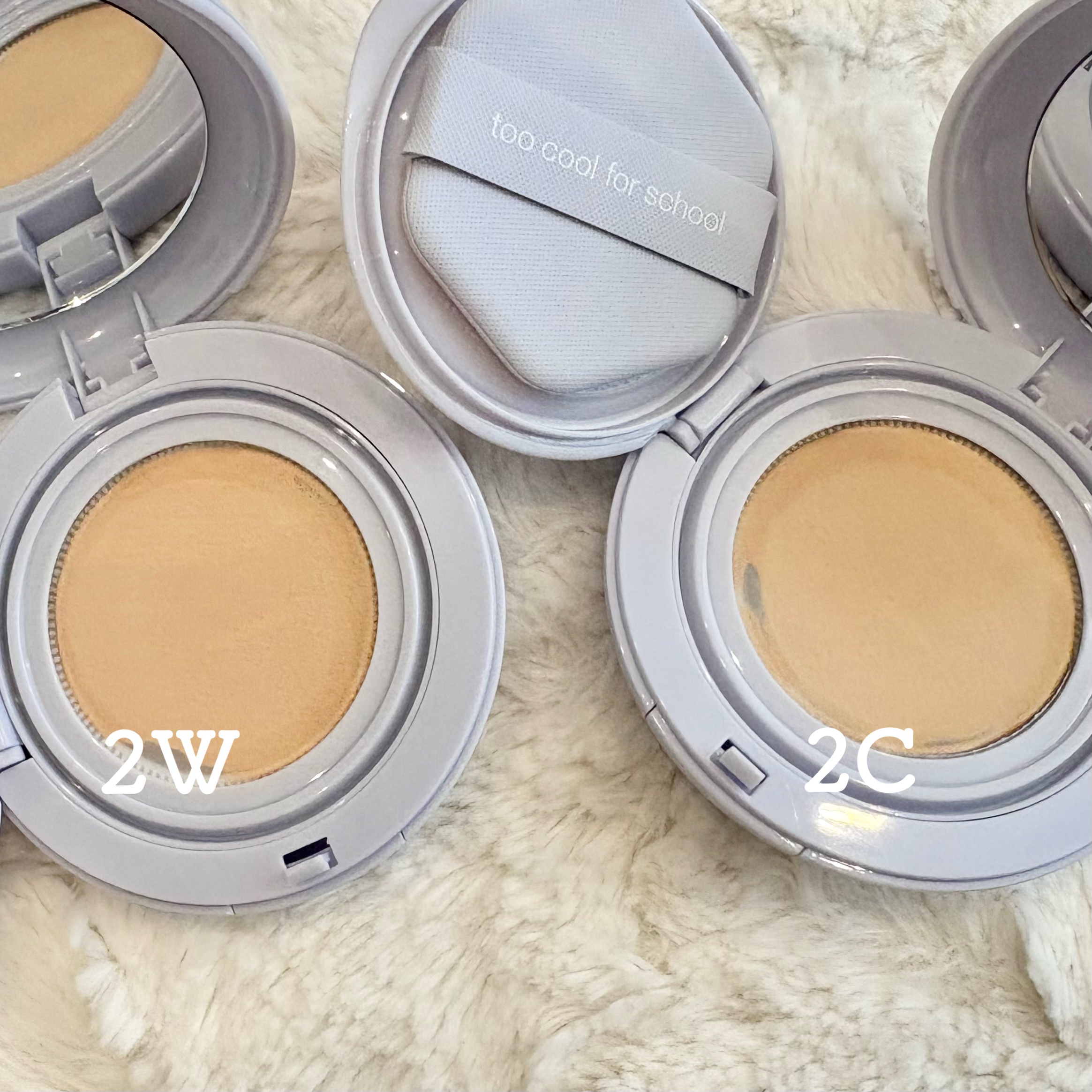 エアーフィットクッション/too cool for school/クッションファンデーションを使ったクチコミ（2枚目）