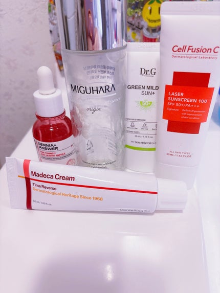 グリーンマイルドアップサンプラス/Dr.G/日焼け止めクリームを使ったクチコミ(1枚目)