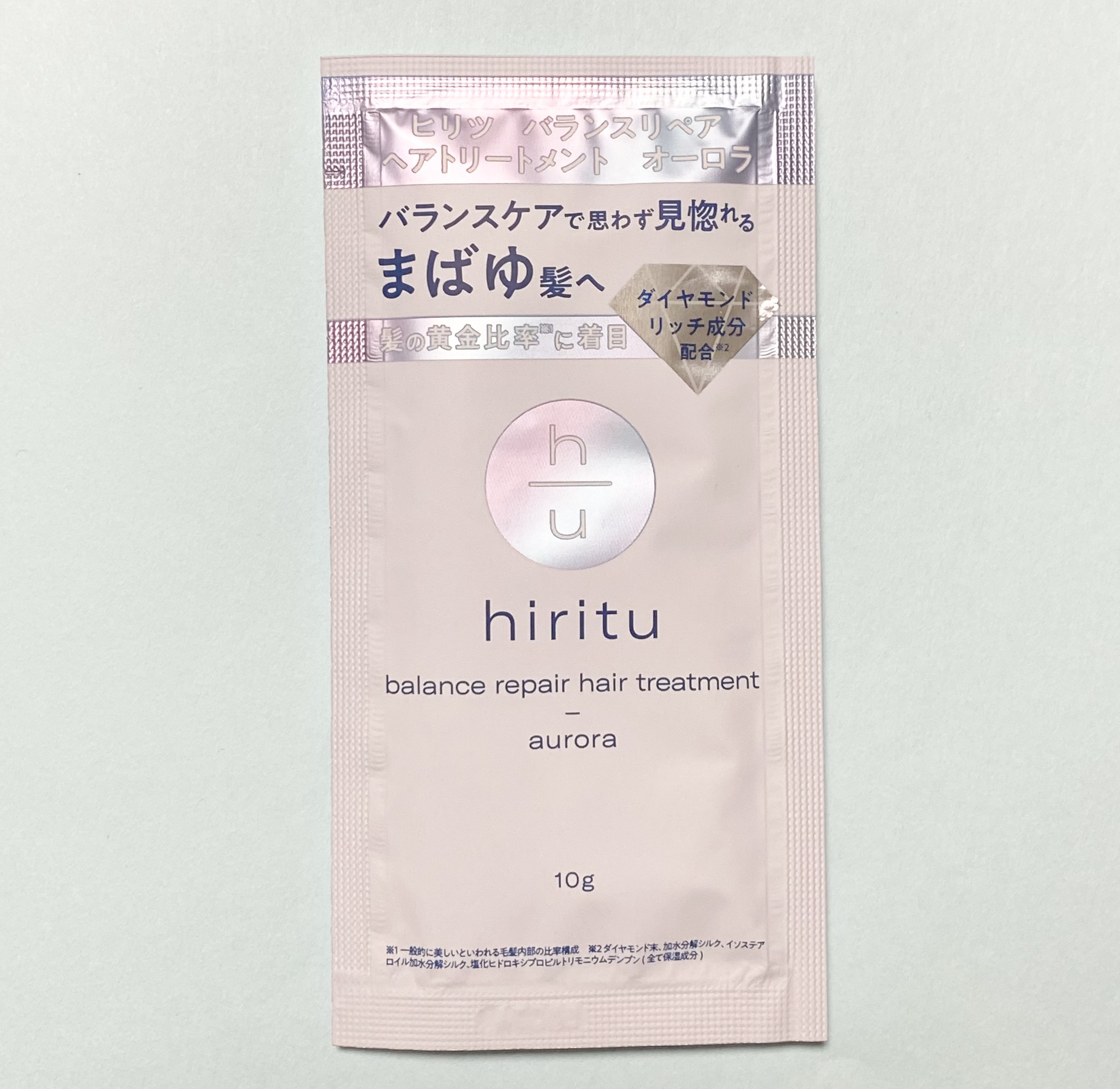 ヒリツ バランスリペアシャンプー/ヘアトリートメント オーロラ ヘアトリートメント本体410g/hiritu/市販シャンプーを使ったクチコミ（1枚目）