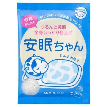 安眠ちゃん ミルクの香り/睡眠美容/保湿系入浴剤を使ったクチコミ(1枚目)