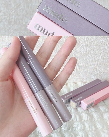 インスパイアスキニーブロウカラ/mude/眉マスカラを使ったクチコミ(1枚目)