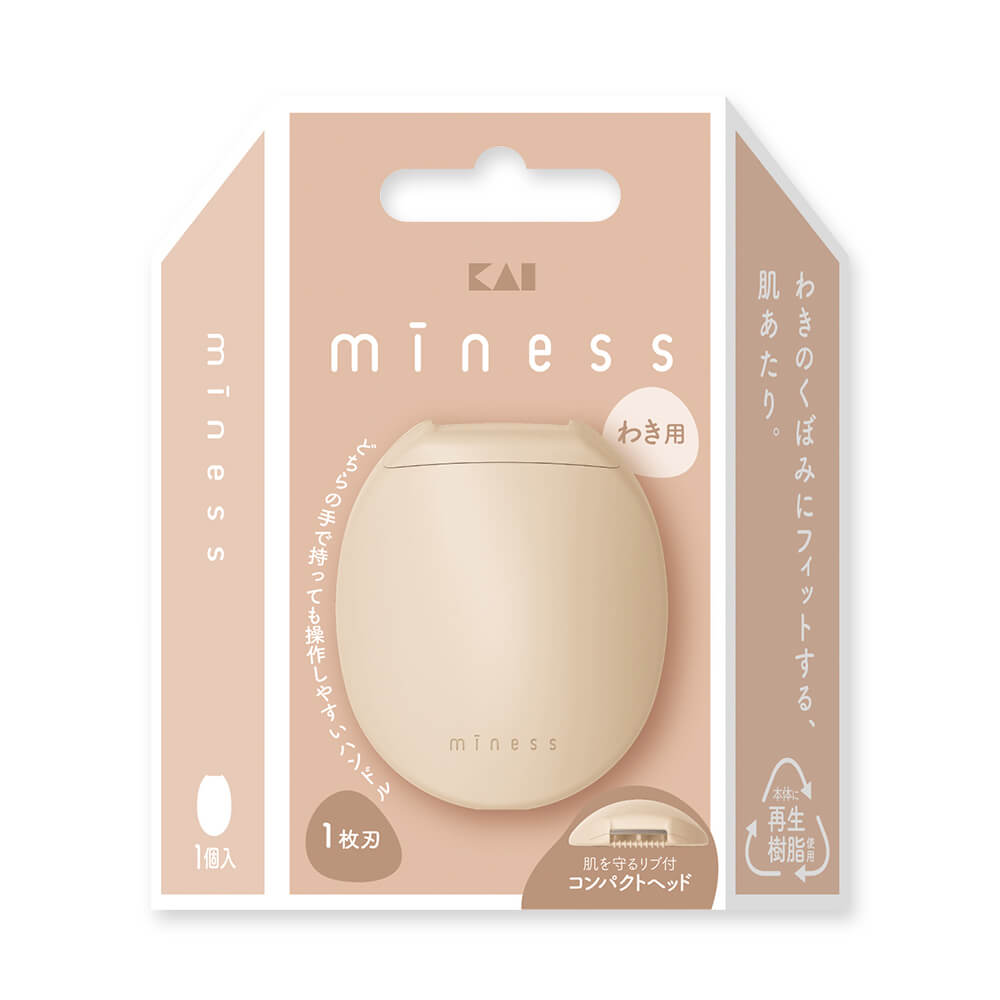 miness わき用カミソリ/貝印/シェーバーを使ったクチコミ（1枚目）