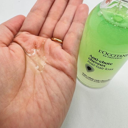 薬用 メディカル アンチヘアロスセラム/L'OCCITANE/頭皮ローションを使ったクチコミ(5枚目)