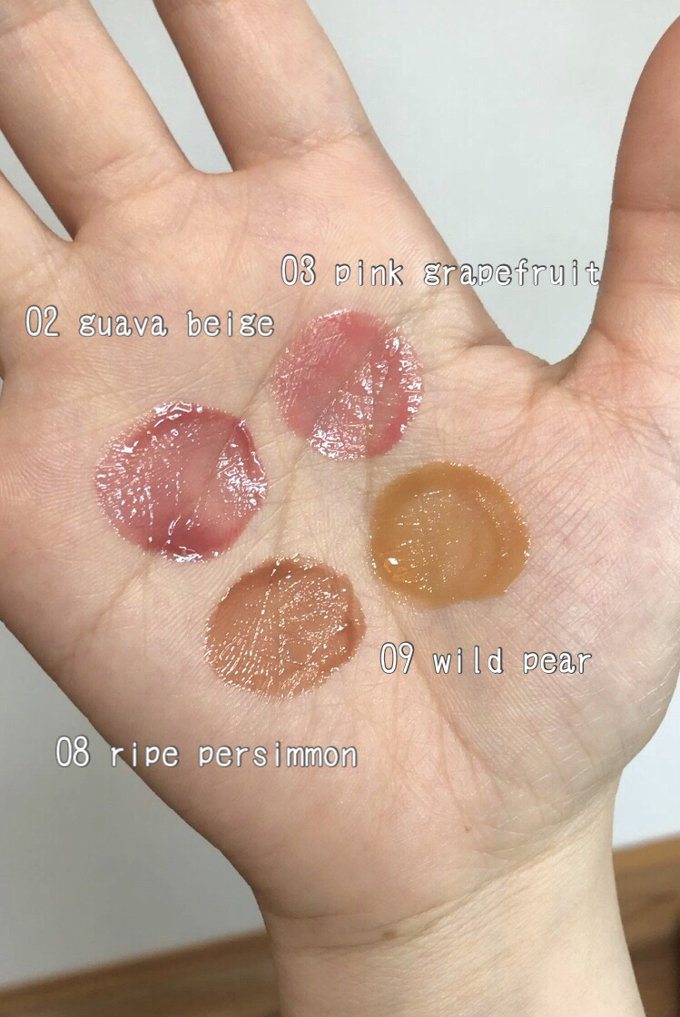 ジューシーラスティングティント/rom&nd/リップティントを使ったクチコミ（2枚目）