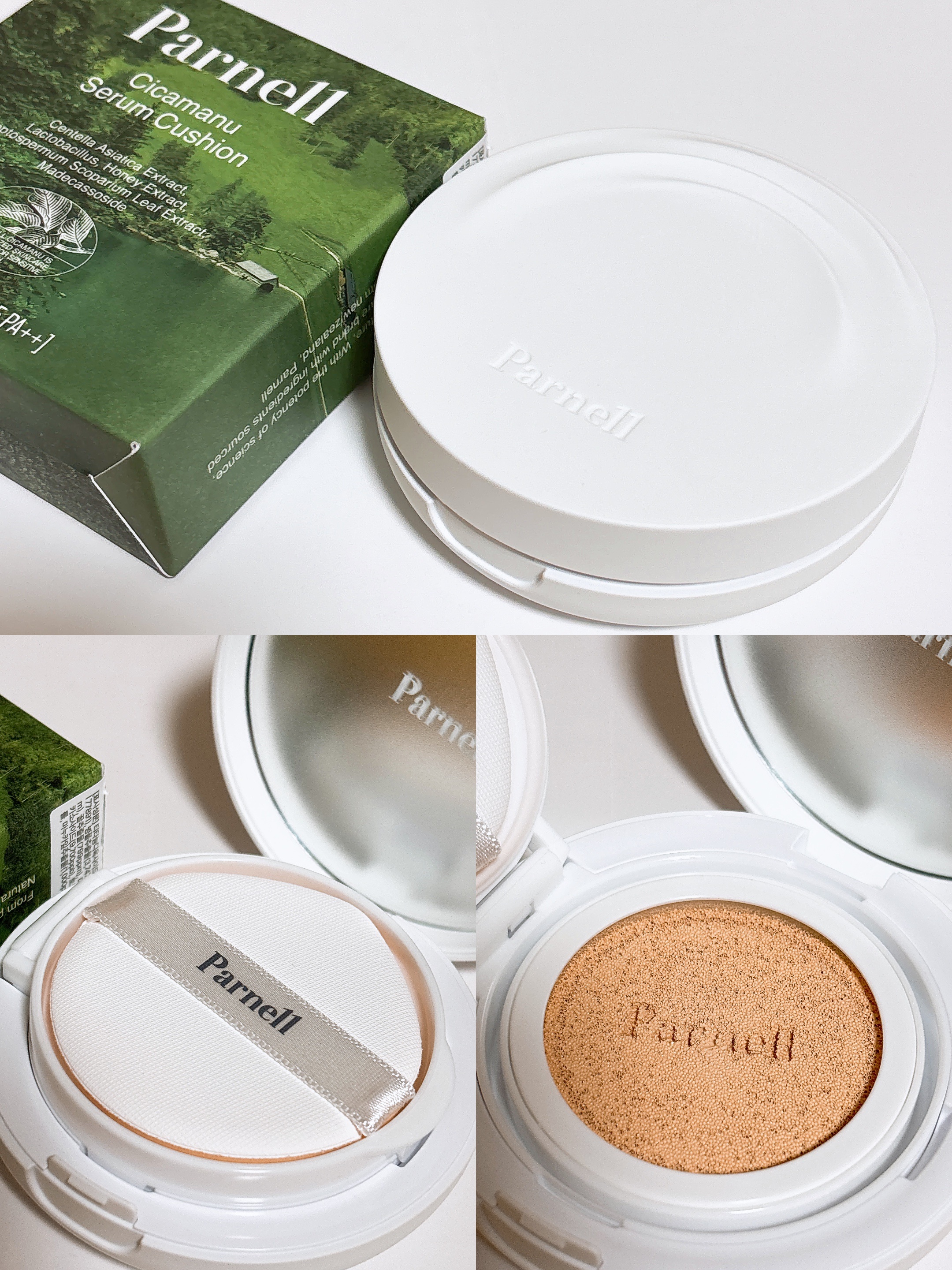 シカマヌ　セラム　クッションファンデ/parnell/クッションファンデーションを使ったクチコミ（2枚目）