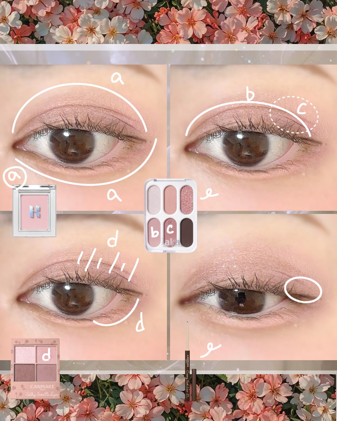 シルキースフレアイズ（マットタイプ）/キャンメイク/アイシャドウパレットを使ったクチコミ（2枚目）