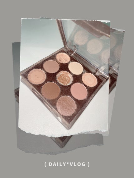 マイフェイブムードアイパレット 9カラー/HOLIKA HOLIKA/アイシャドウパレットを使ったクチコミ(1枚目)