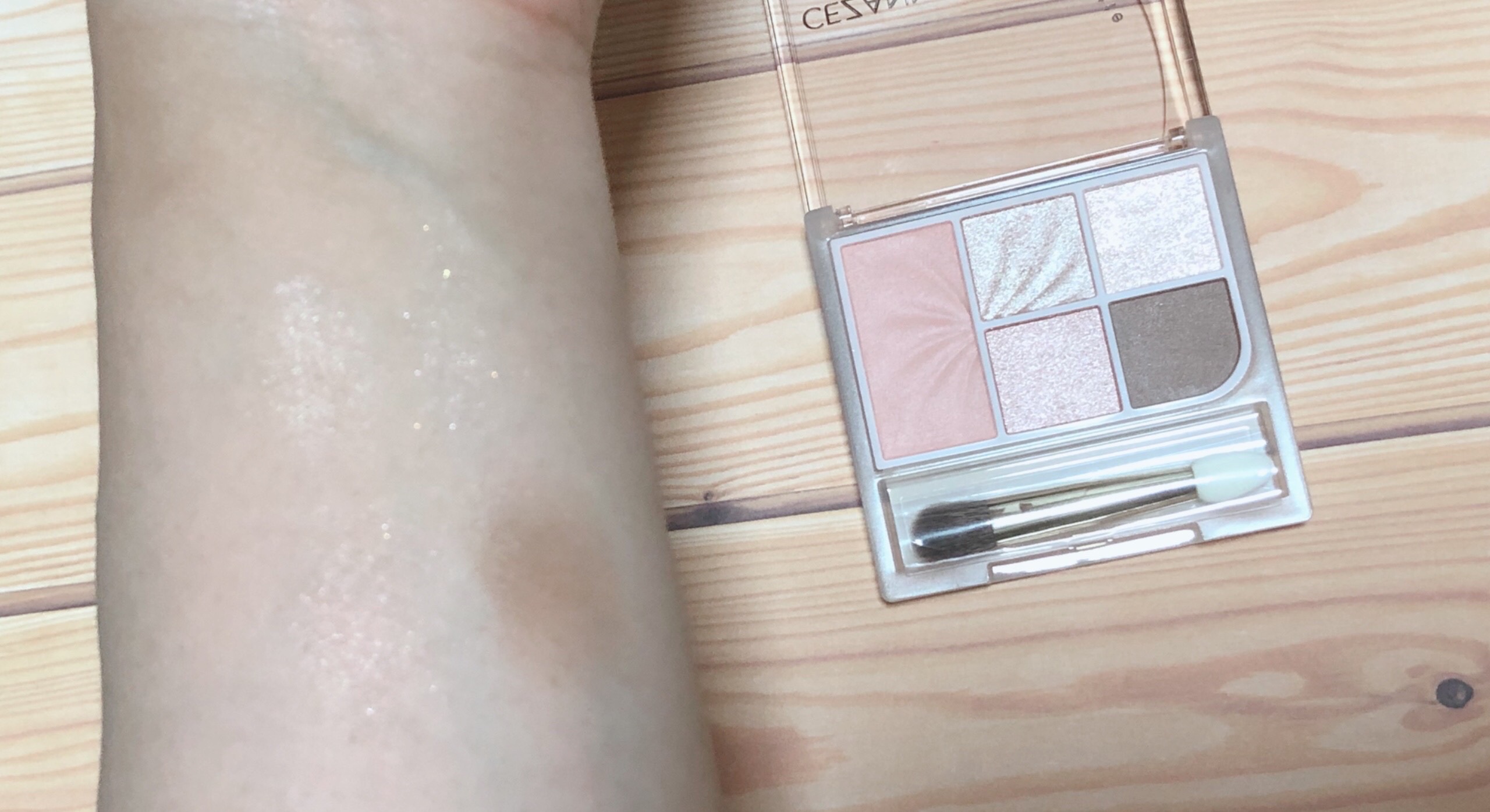 フェイスアイパレット/CEZANNE/アイシャドウを使ったクチコミ（3枚目）
