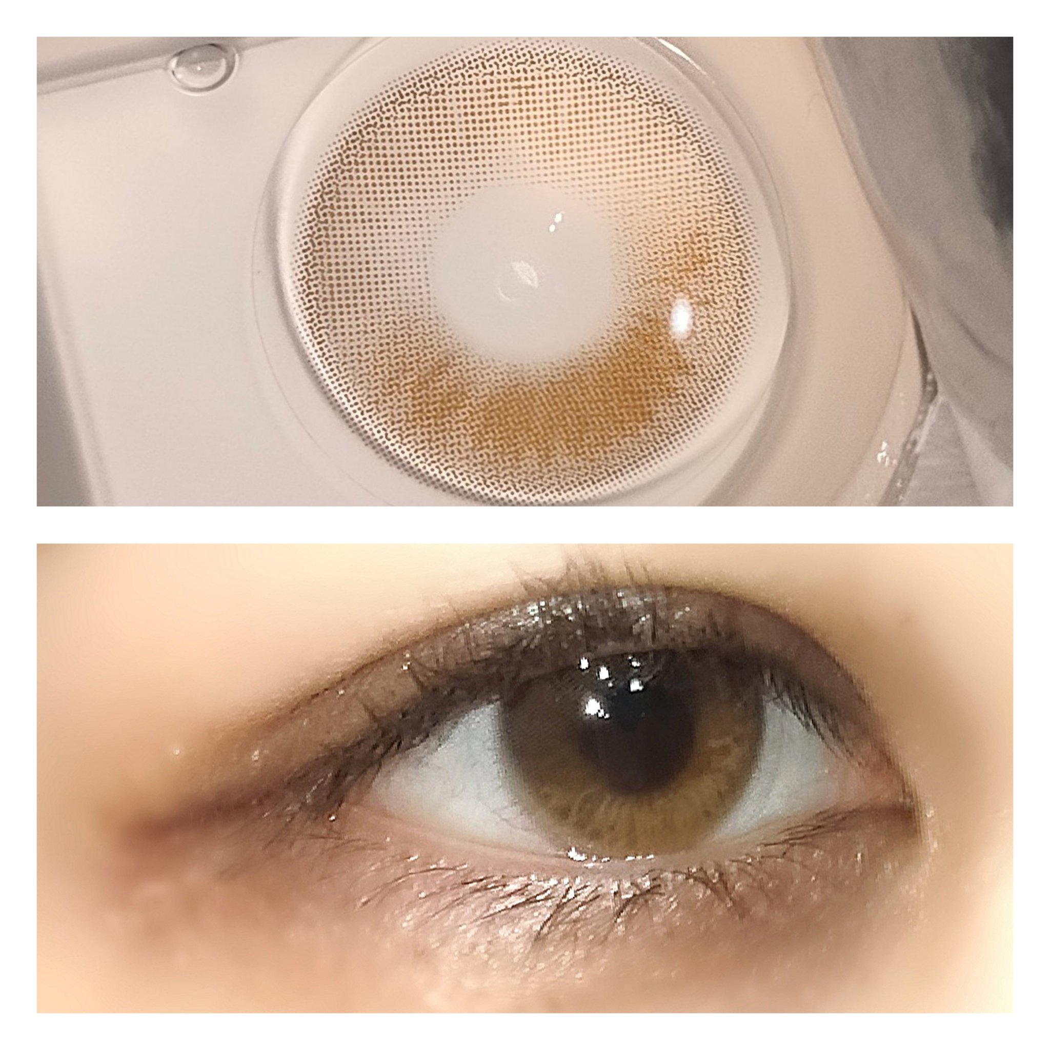 OLENS Moonrise 1Month ファウンブラウン
グレーよりも自然で使いやすいです