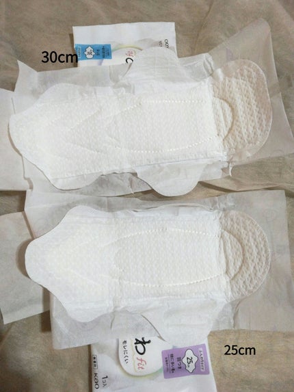 ロリエ もちふわ fit 25cm 羽つき 14コ入 (医薬部外品 )/ロリエ/ナプキンを使ったクチコミ(2枚目)