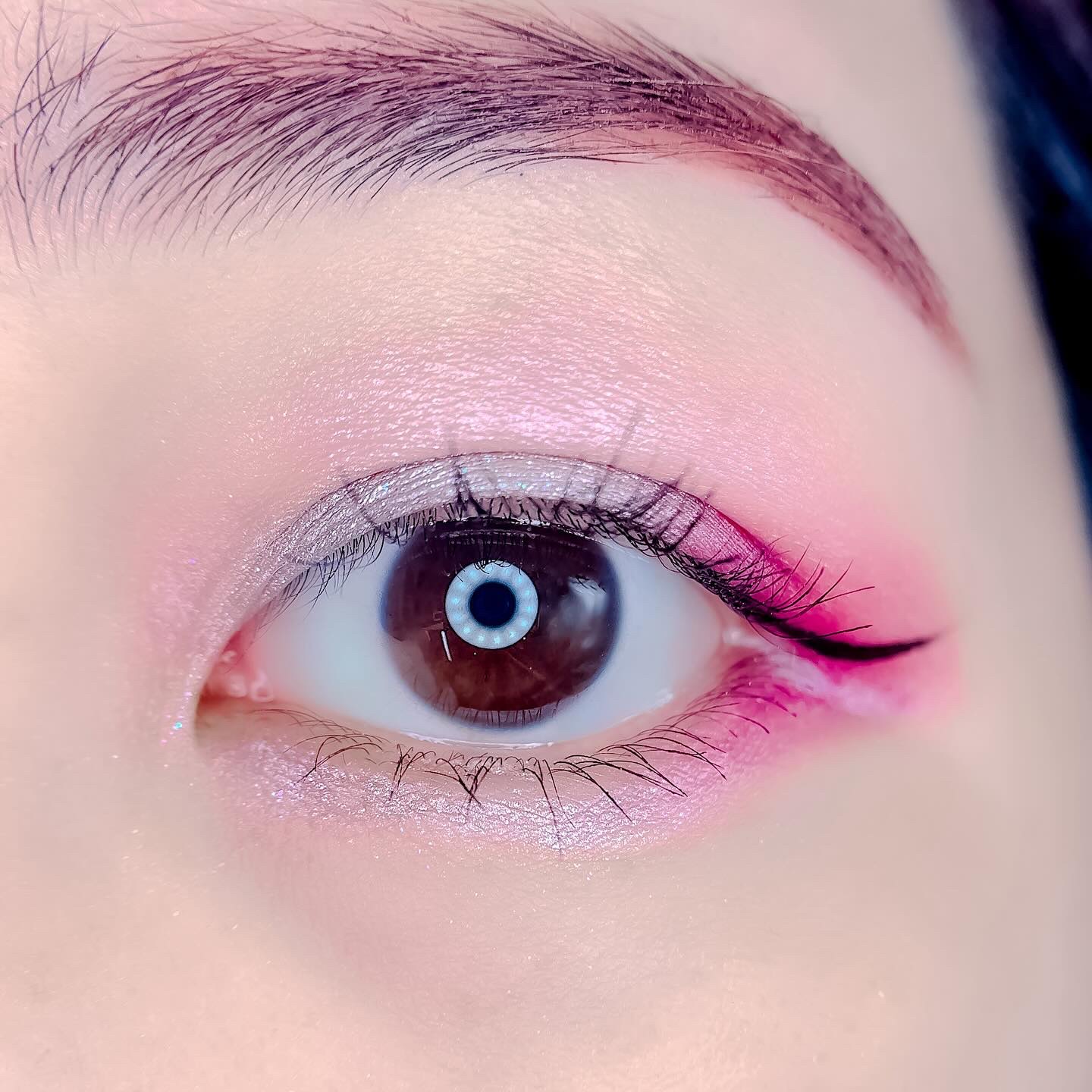 プレスド アイシャドー（レフィル）/shu uemura/単色アイシャドウを使ったクチコミ（3枚目）