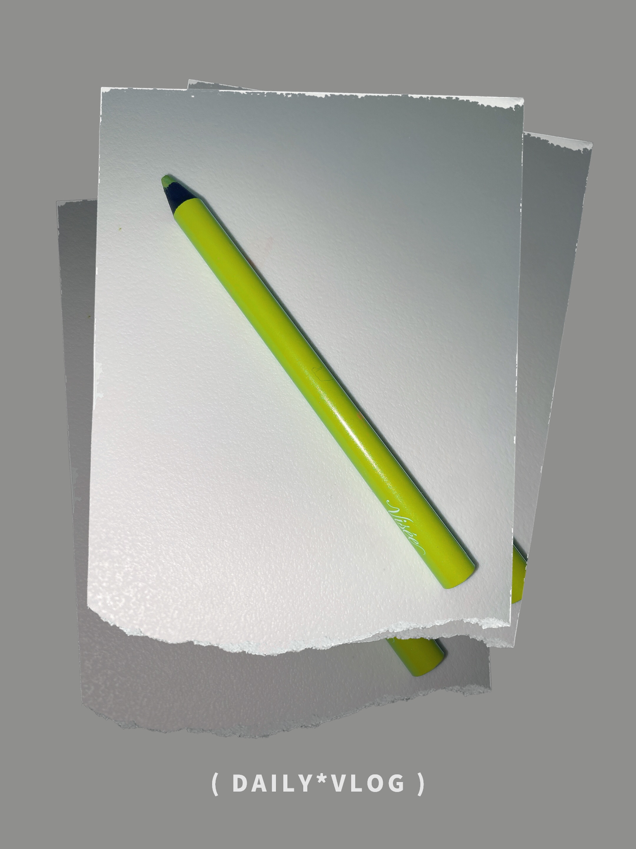 ヴィセ アヴァン リップ&アイカラー ペンシル 002 KIWI/Visée/ペンシルアイライナーを使ったクチコミ（1枚目）