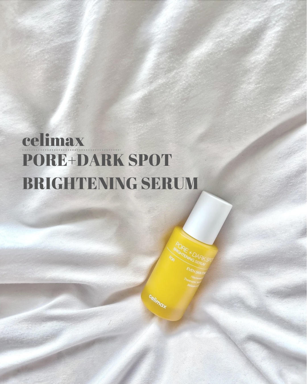 ポア ブライトニング シミケアセラム/celimax/美容液を使ったクチコミ（1枚目）