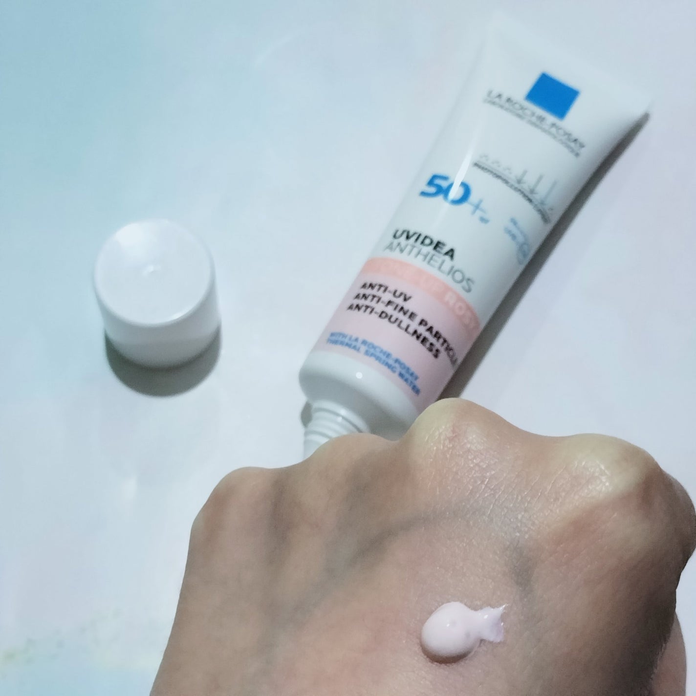 UVイデア XL プロテクショントーンアップ ローズ+/ラ ロッシュ ポゼ/日焼け止め・UVケアを使ったクチコミ(3枚目)