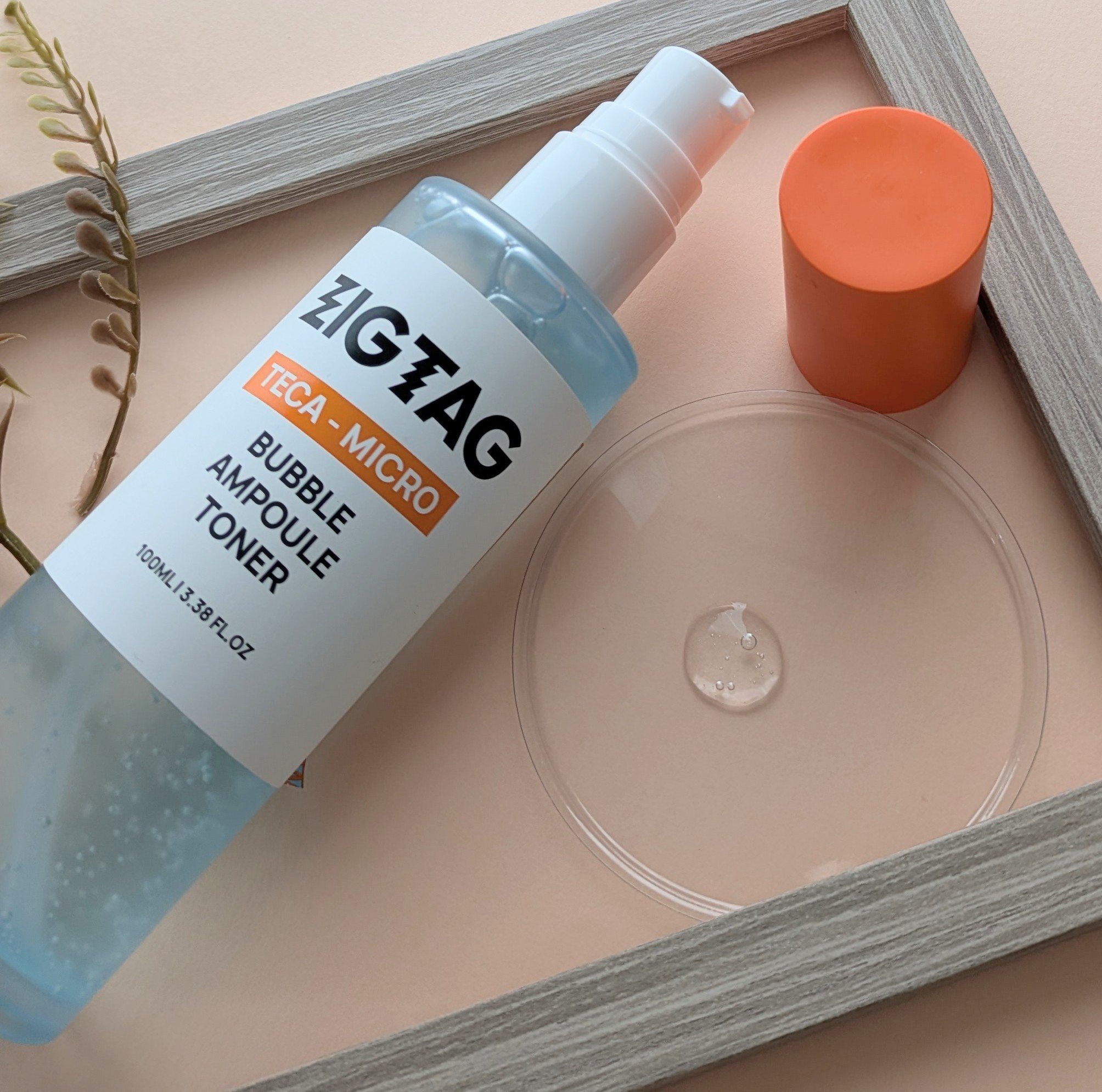 テカマイクロバブルアンプルトナー/ZIGTAG/化粧水を使ったクチコミ（2枚目）