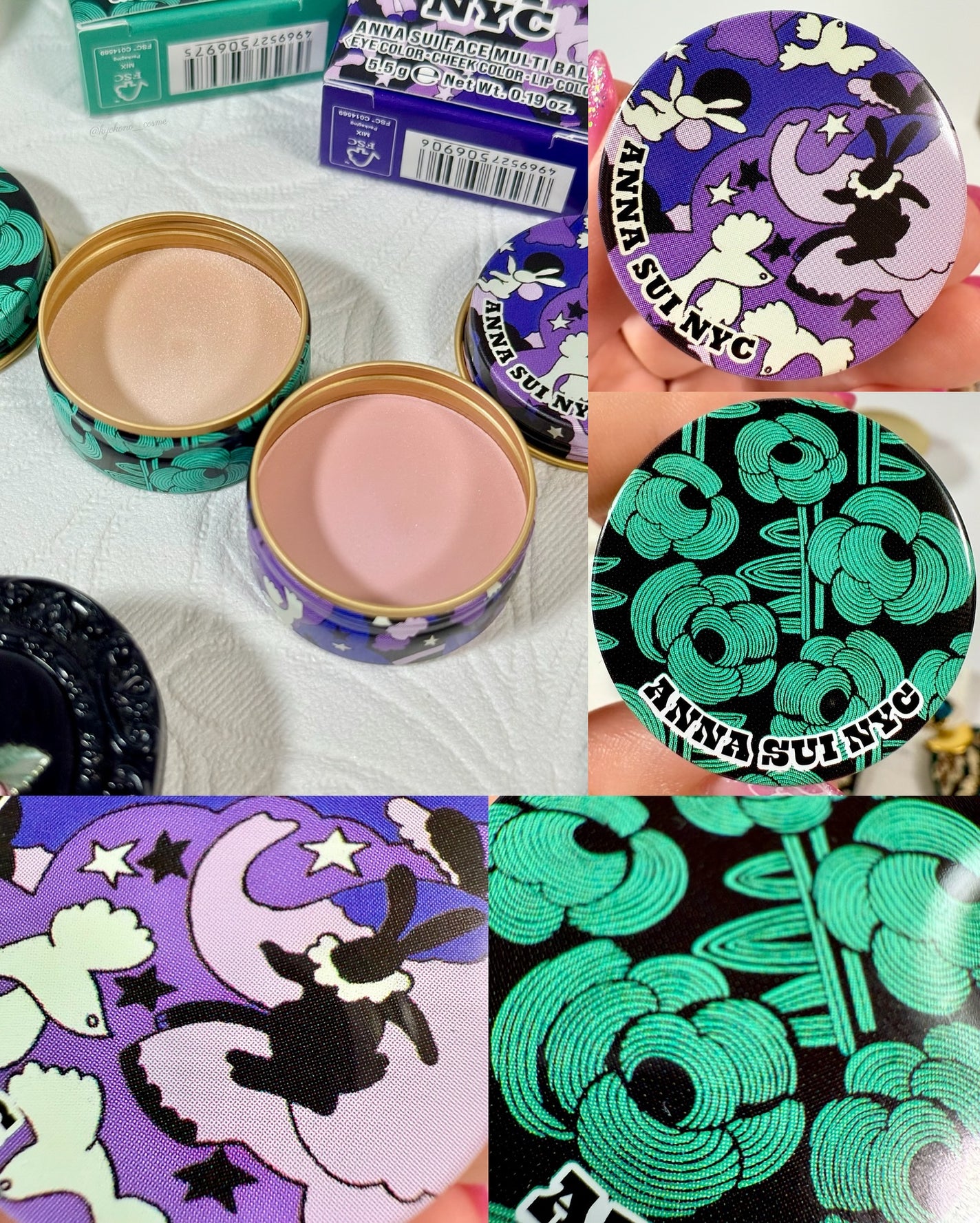 アナ スイ フェイス マルチ バーム/ANNA SUI/ジェル・クリームチークを使ったクチコミ(3枚目)