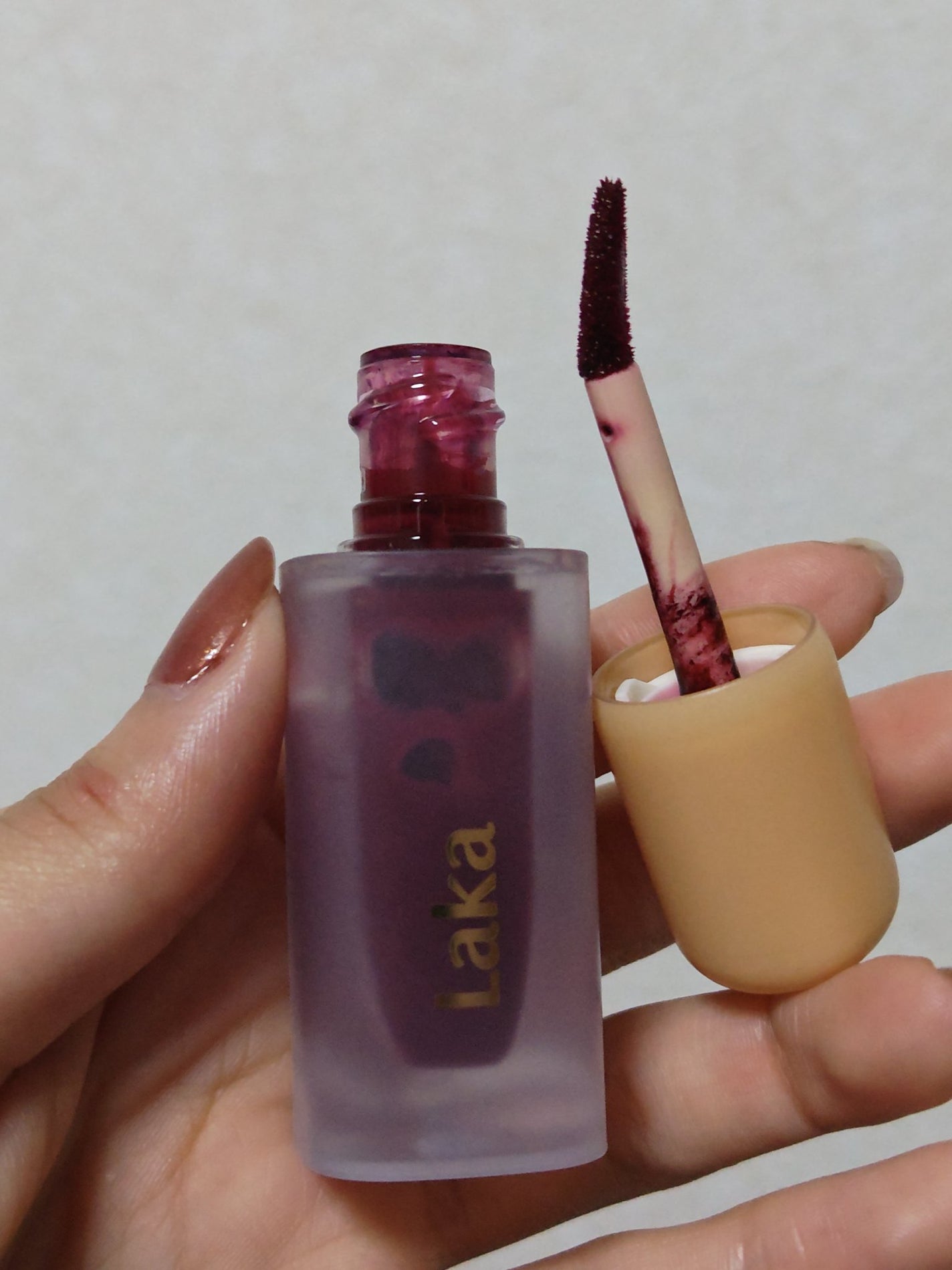 フルーティーグラムティント/Laka/リップティントを使ったクチコミ(3枚目)