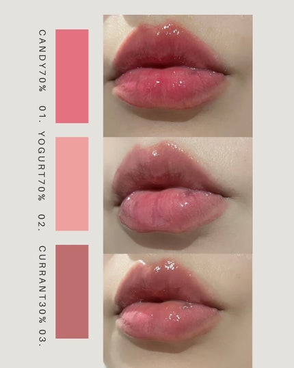 フィー 3Dボリューミンググロス/fwee/リップグロスを使ったクチコミ(3枚目)