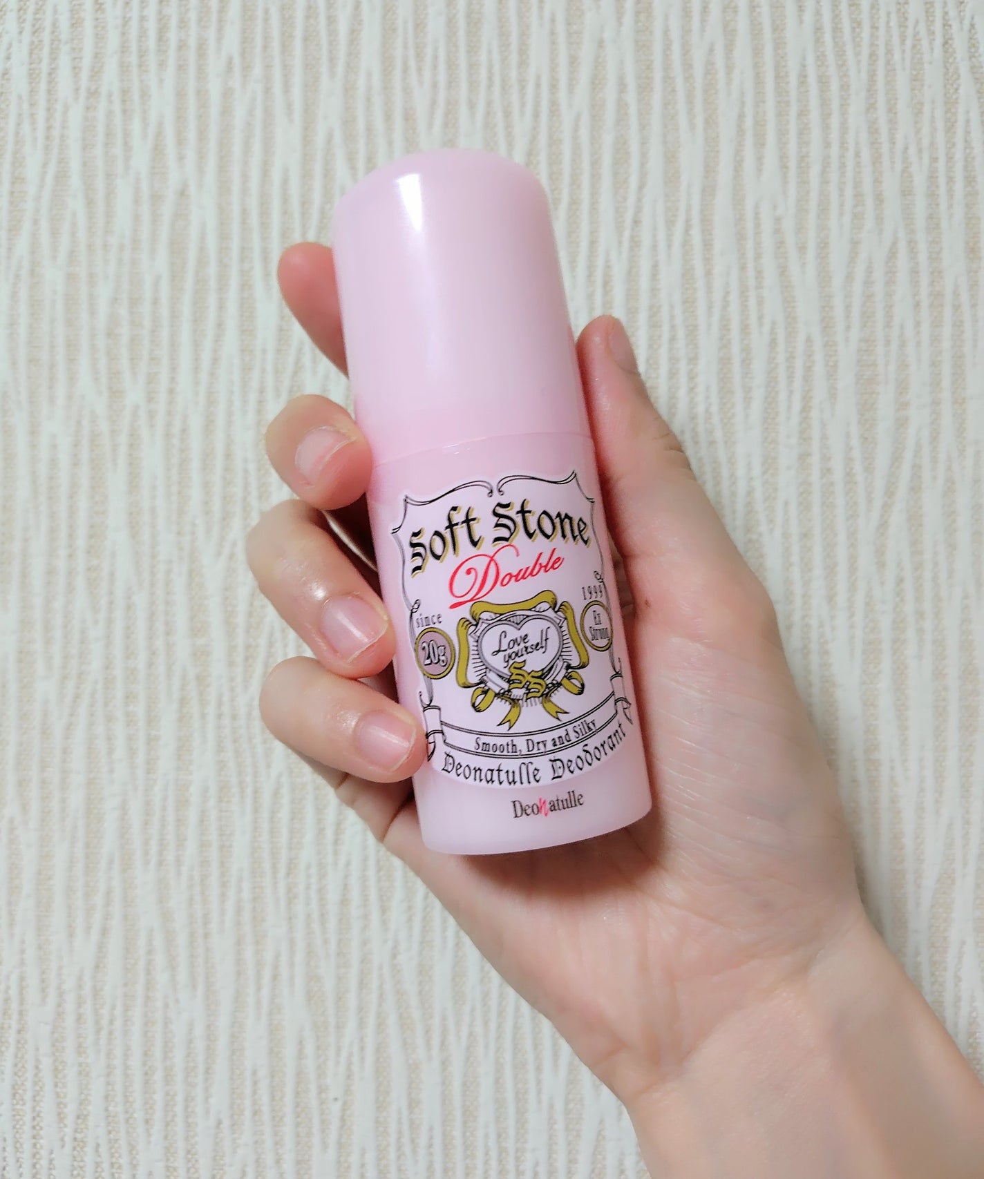 デオナチュレ ソフトストーンW ピンク/デオナチュレ/デオドラント・制汗剤を使ったクチコミ(1枚目)