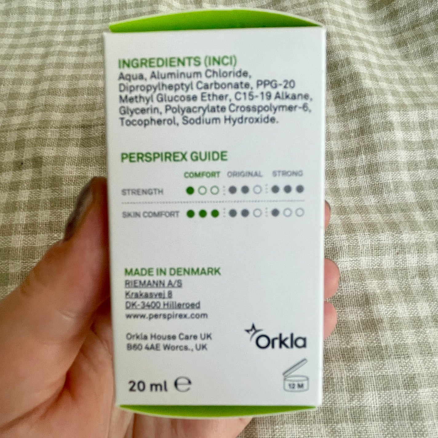 パースピレックス コンフォート/Perspirex/デオドラント・制汗剤を使ったクチコミ(5枚目)