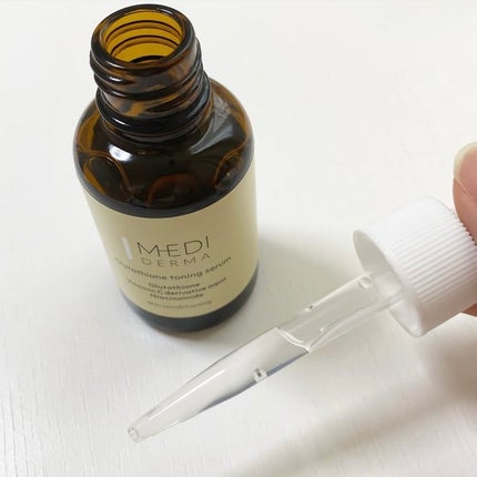 メディダーマ グルタチオントーニングセラム/メディダーマ/美容液を使ったクチコミ(2枚目)