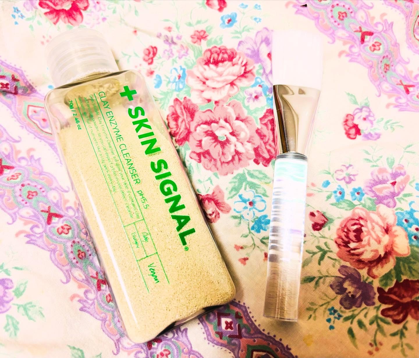 グリーン クレイ酵素クレンザー/SKIN SIGNAL/洗顔パウダーを使ったクチコミ（1枚目）