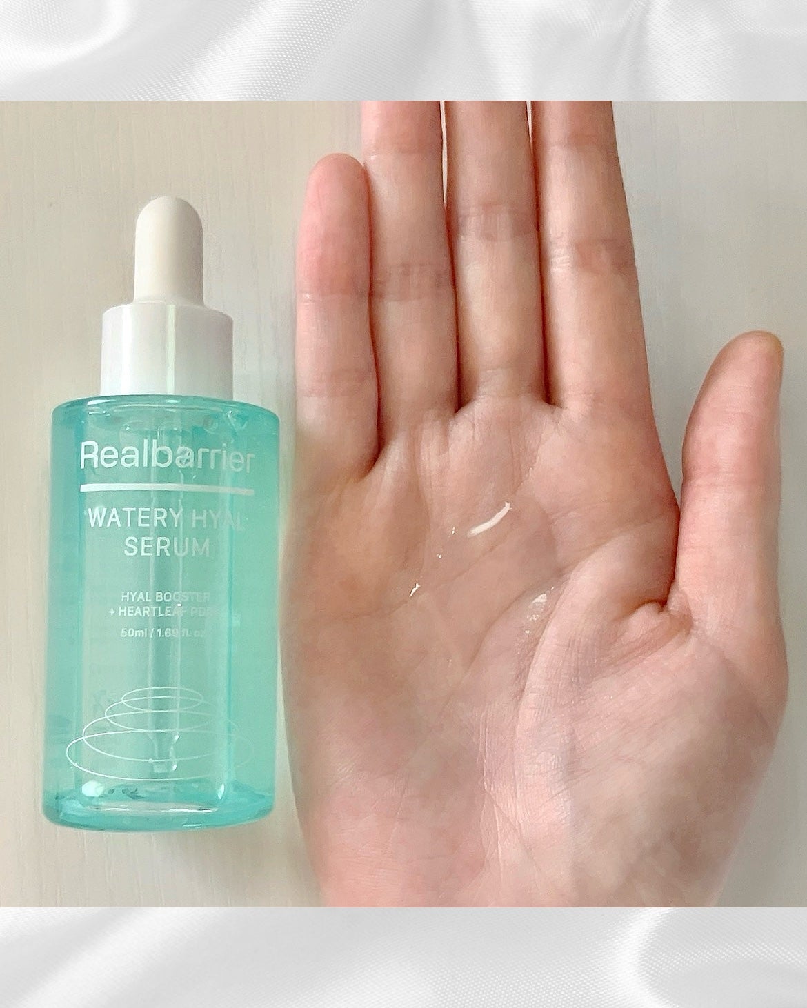 RERE on LIPS 「新発売のリアルバリアウォータリーヒアルセラム💧透き通る水色セラ..」(3枚目)
